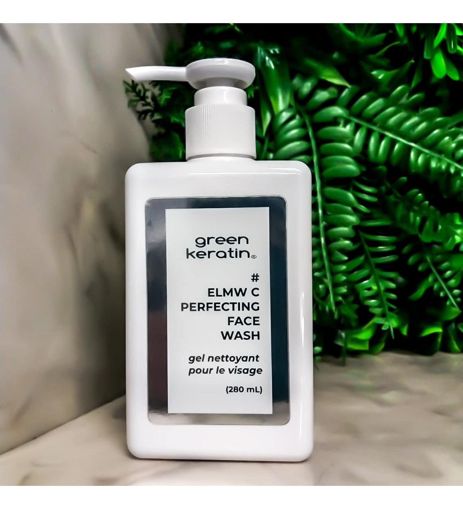 Green Keratin ELMW C Perfecting Face Wash 280ml - Buy Online on GoSupps.com