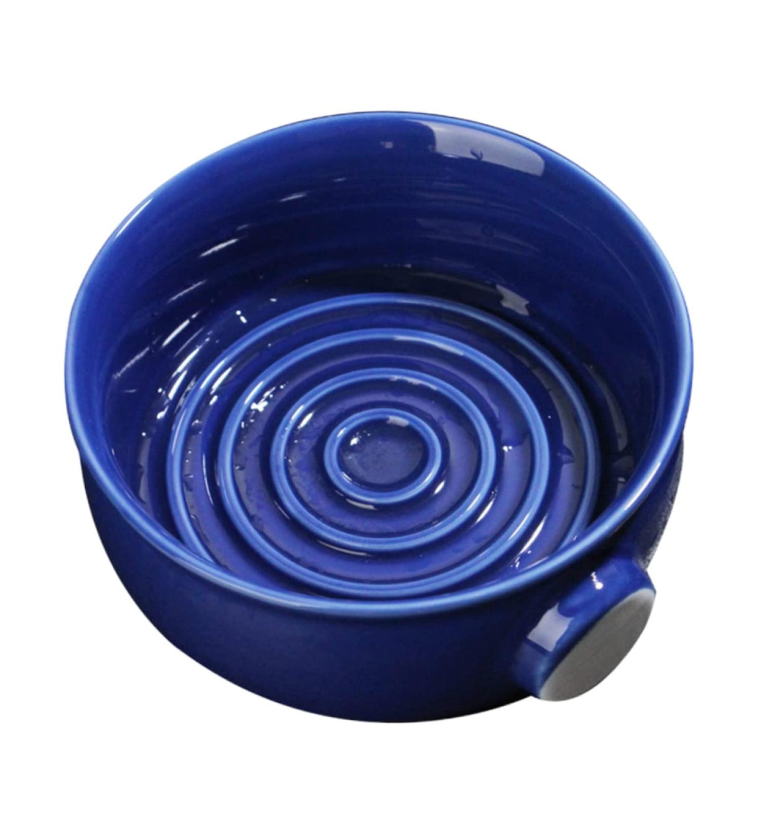 Fomiyes Antique Ceramic Shaving Bowl - Vintage Travel Shaving Cup for Brush & Soap | International Shipping - Buy Online on GoSupps.com