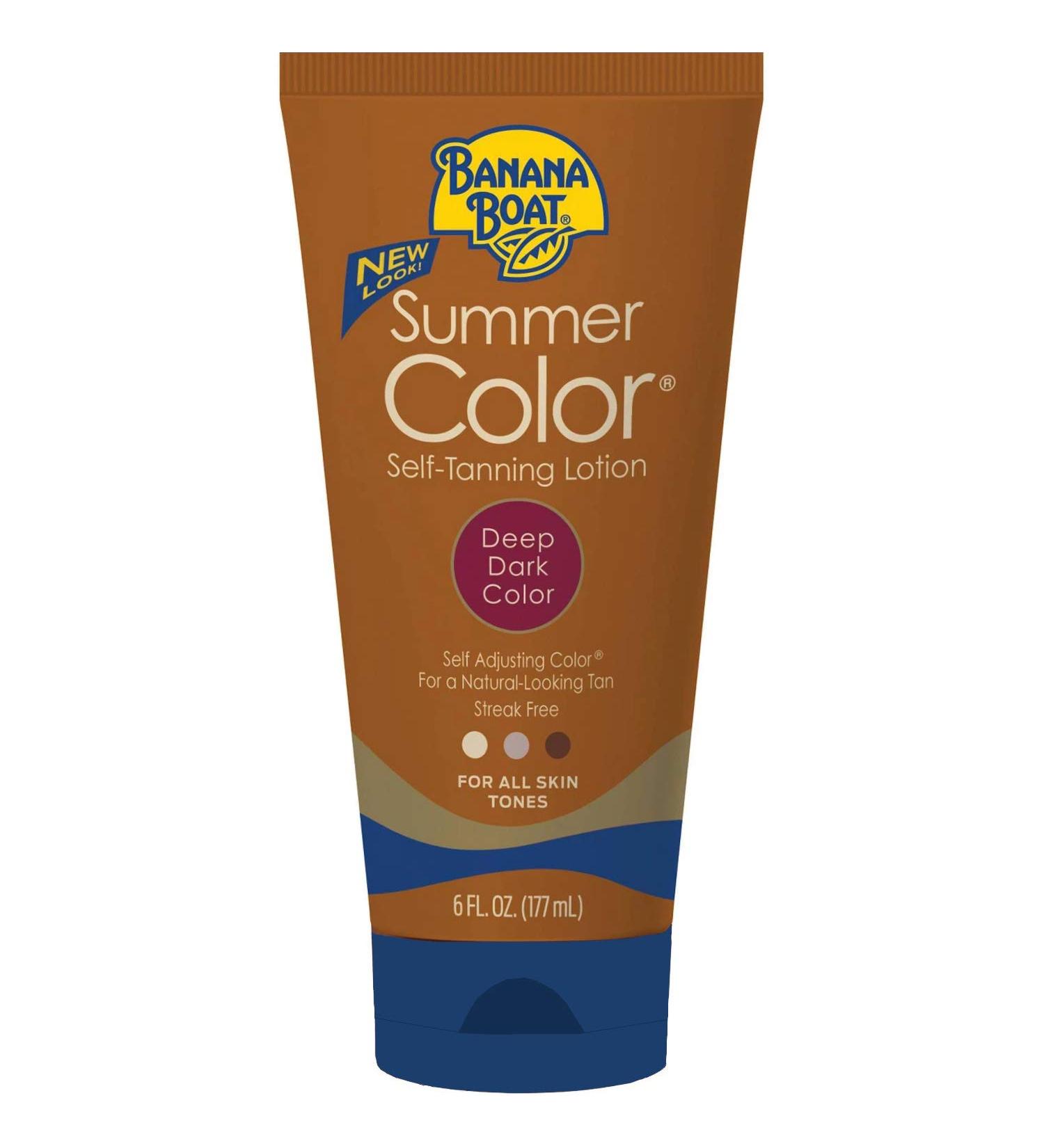 Summer Color Self Tanning Lotion - Deep Dark 6 oz (Pack of 4) - Achieve a Sun-Kissed Glow - Buy Online on GoSupps.com