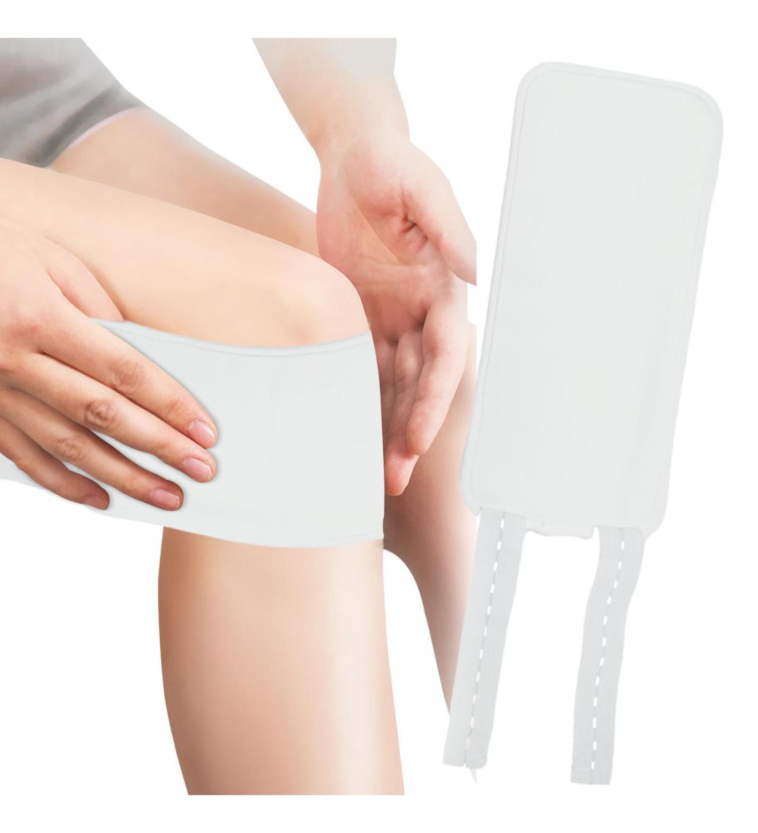 Castor Oil Pack Wrap Natural Compress Pad Castor Oil Pack Reusable Compress Pad Leg Wrap Castor Oil Packs for Knee Aid Sleep Hondony White - Buy Online on GoSupps.com