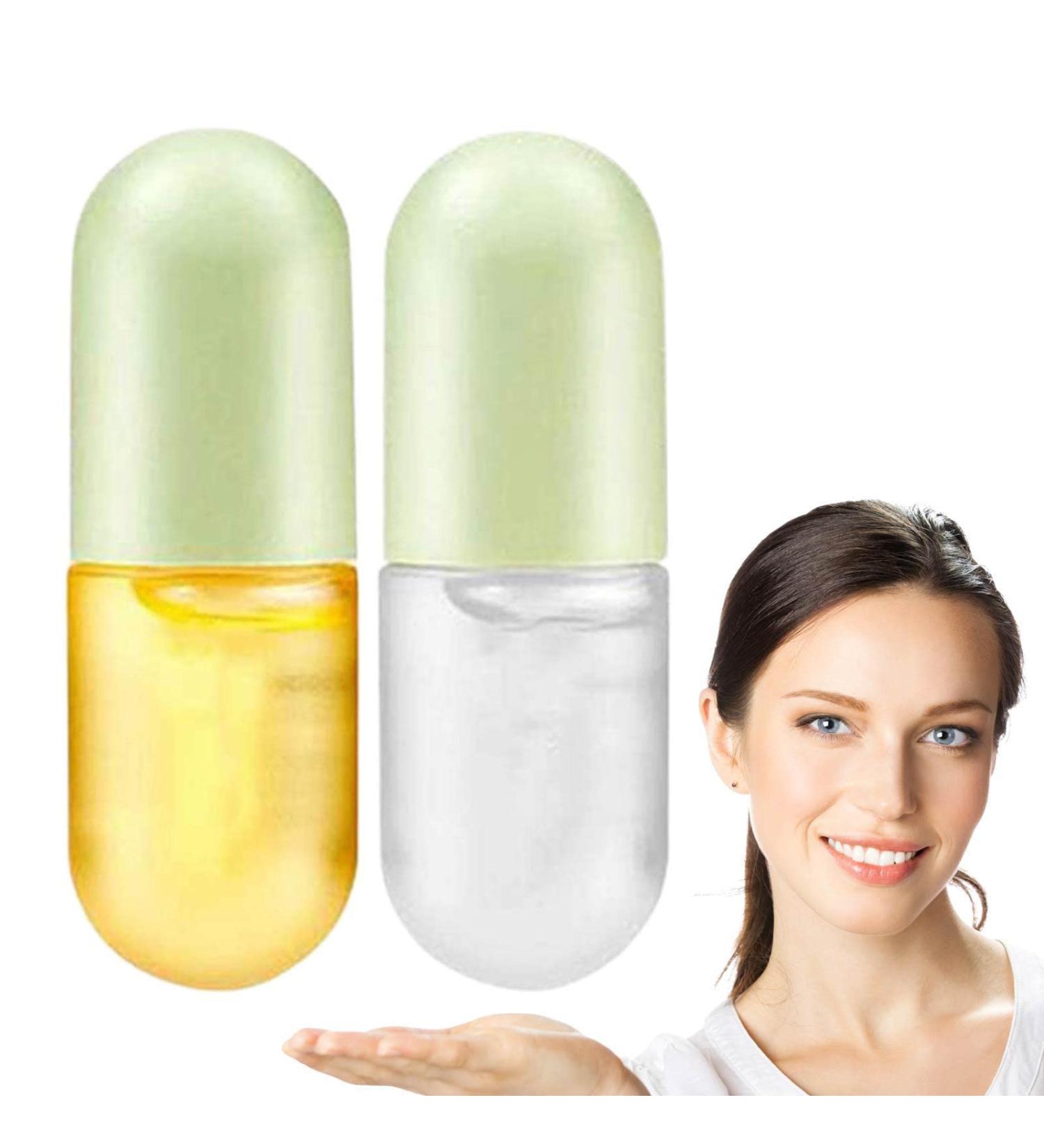 Vigcebit Upholstery Lip Gloss | 2 Series Day & Night Lip Plumper Set - Moisturizing Balm for Full Elastic Lips & Fine Line Reduction - Buy Online on GoSupps.com
