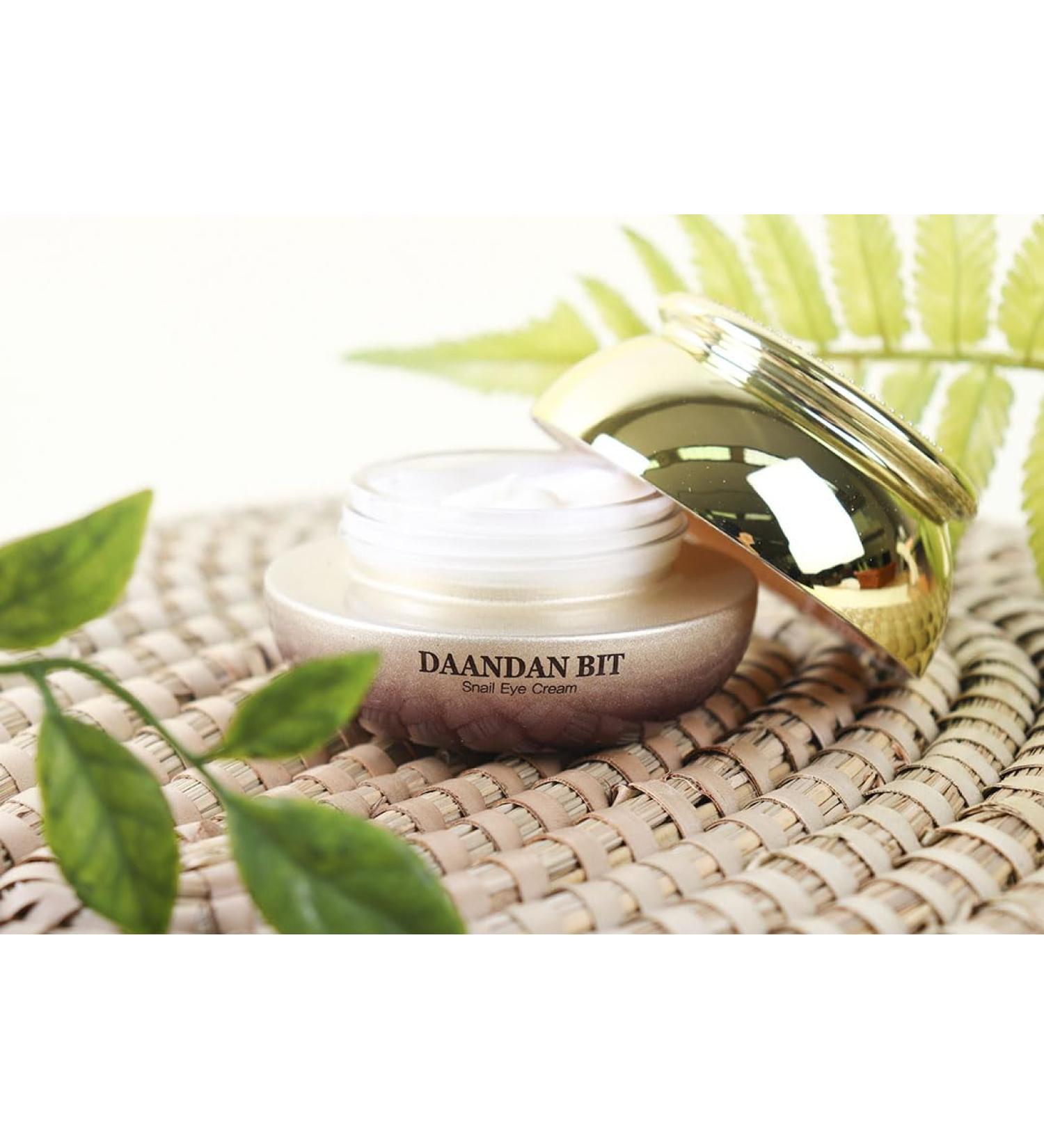 Daandanbit Snail Eye Cream 1.69 FL OZ | Anti-Aging & Hydrating Eye Treatment for Dark Circles | Shop Internationally - Buy Online on GoSupps.com