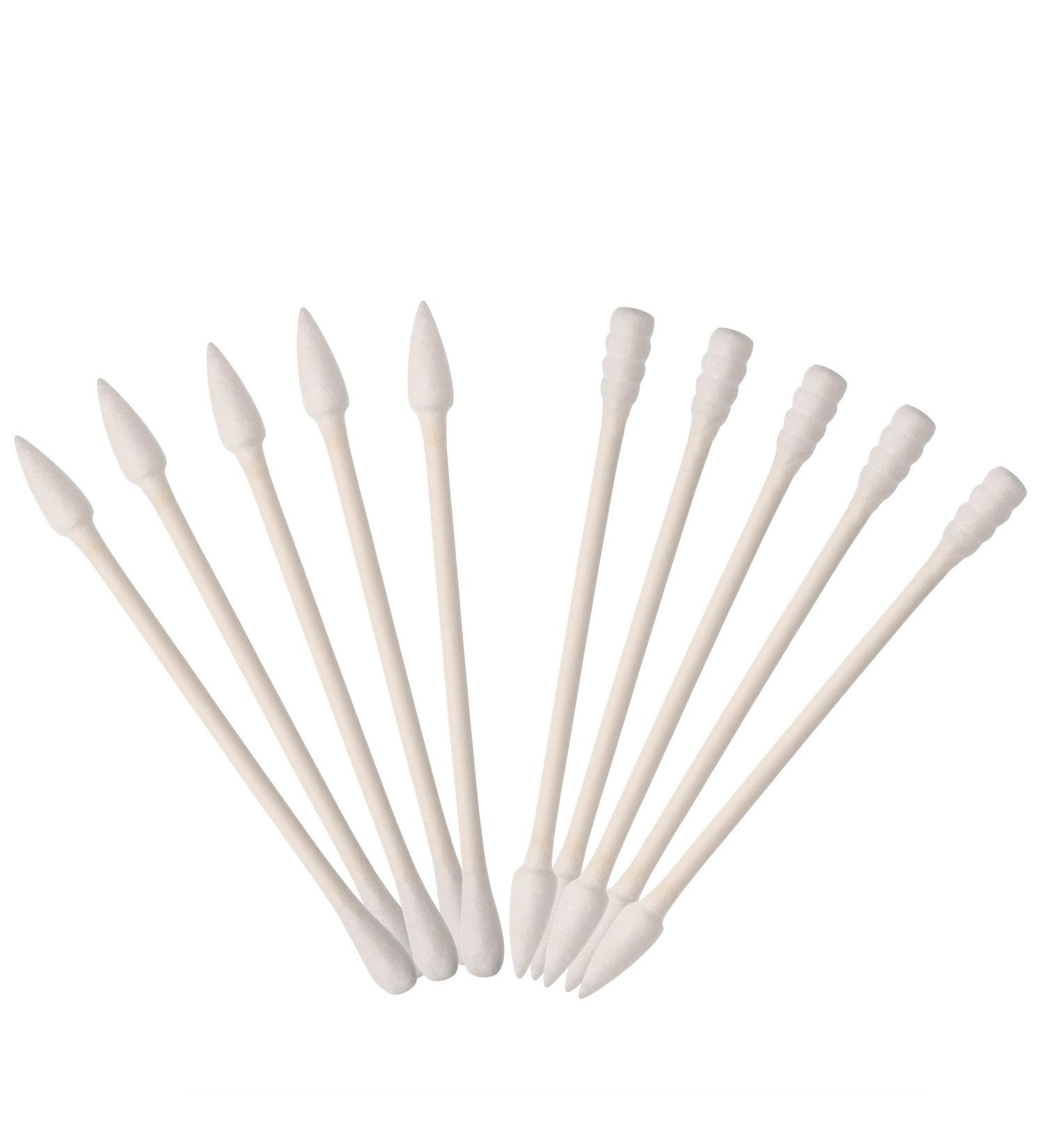 Pangda 400-Pack Cotton Swabs with Cardboard Handles - Double Tipped Applicators for Precision Cleaning and Application - Buy Online on GoSupps.com