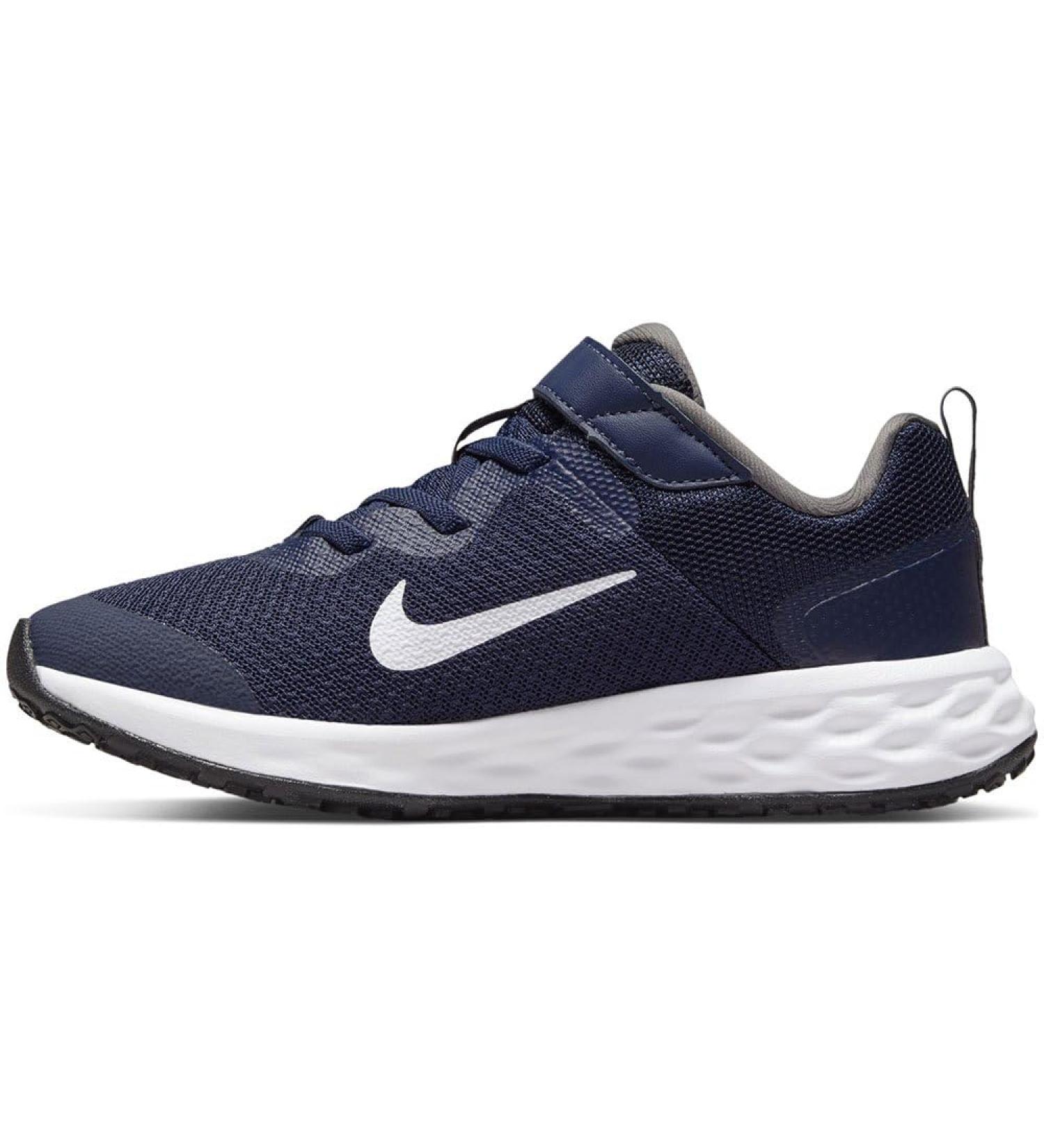 Nike Girls' Revolution 5 Fable Sneakers - Midnight Navy White Flat Pewter | International Shipping Available - Buy Online on GoSupps.com