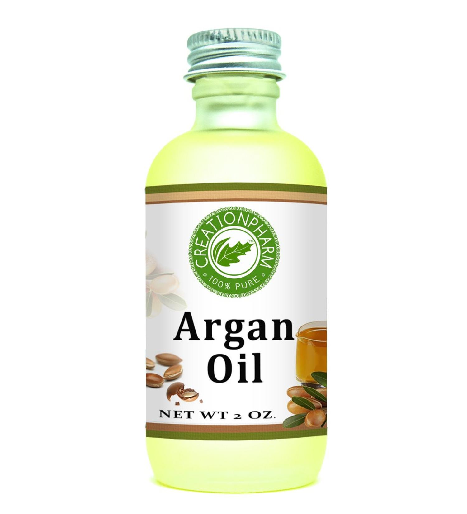 Argan Oil 2 oz - Pure Morroccan Argan Oil from Creation Pharm