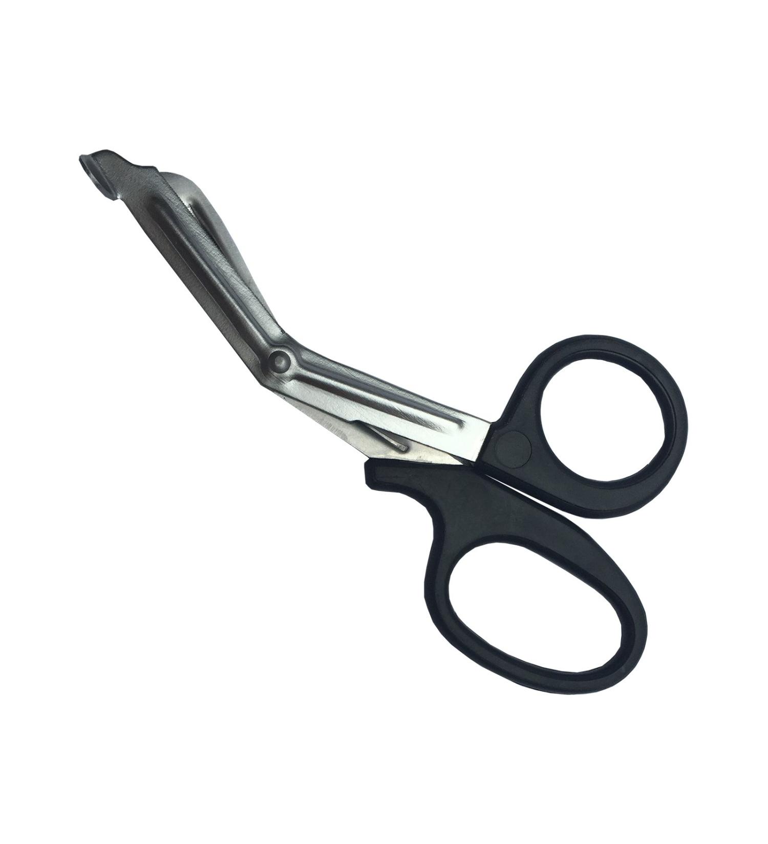 1 PAIR OF STEROPLAST TUFCUT 7" (LARGE) PARAMEDIC STAINLESS STEEL MEDICAL SAFETY FIRST AID SCISSORS