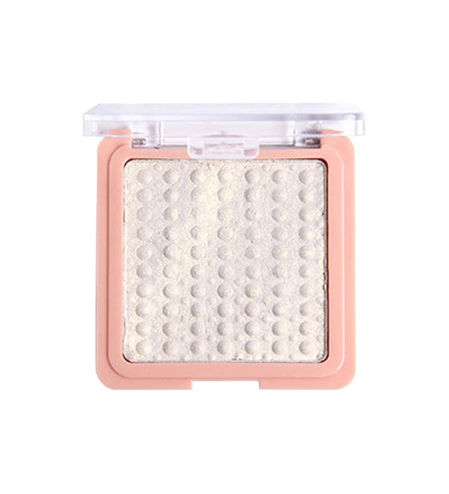 Bronzer Maquillage Peau Noire Surligneur pour le visage Surligneur blanc Poudre pour le corps Maquillage Surligneur Cosm tiques Point culminant Paillette Maquillage Peau (D A) D 1 unit (Lot de 1)