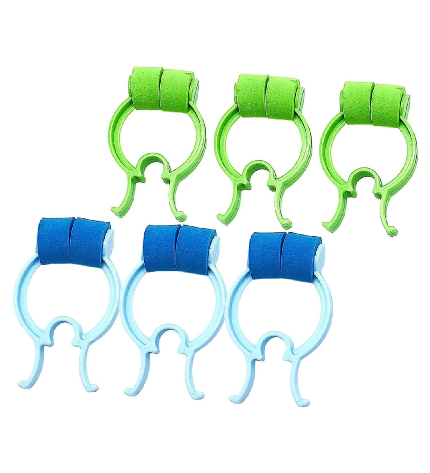 6pcs Fixed Pinch Nose Nasal Strips for Snoring Relief - Portable Nose Stopper - Buy Online on GoSupps.com