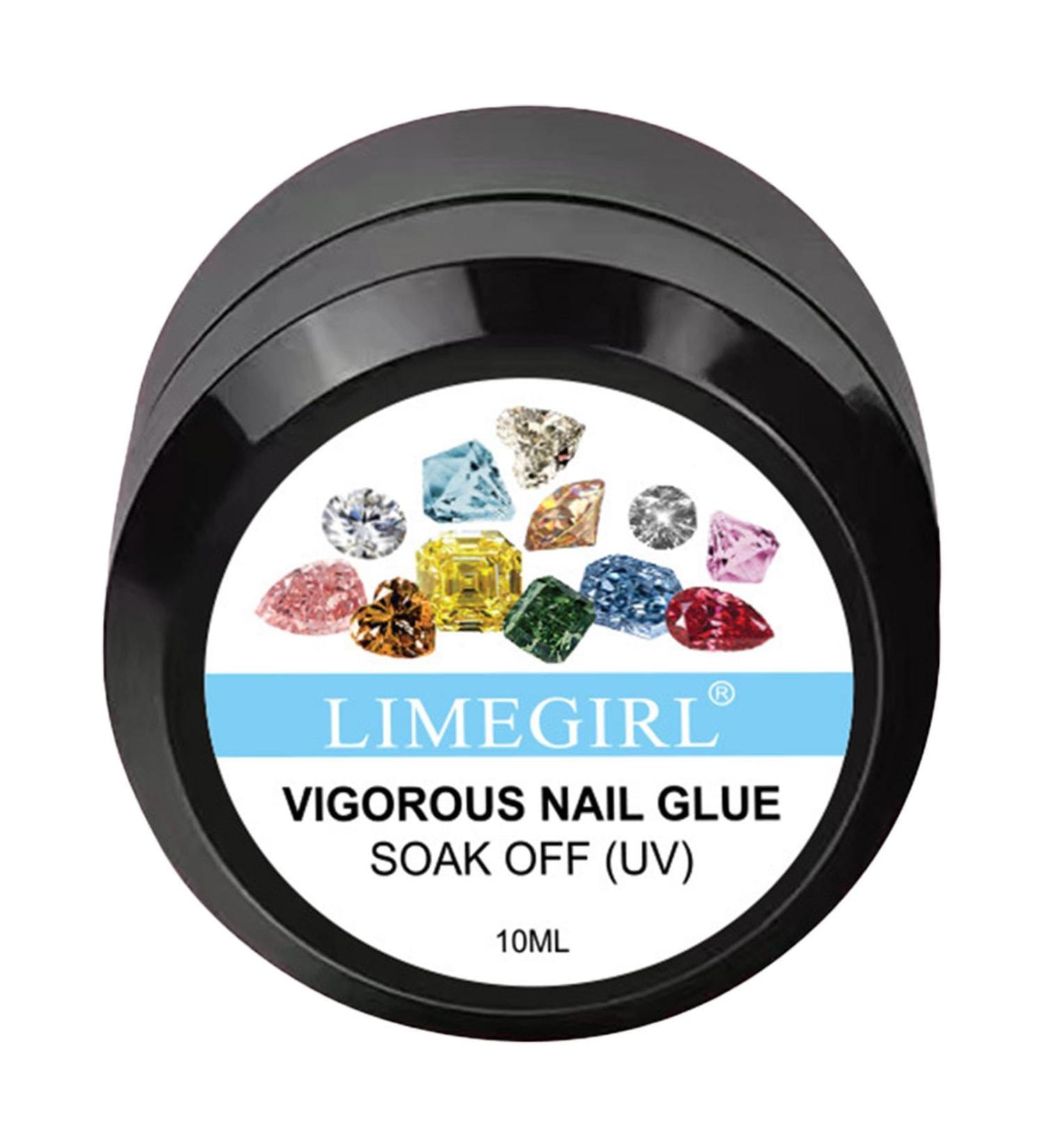 Nail Glue Gel for Press On Nails | Strong Fake Nail Adhesive for Press On Nails | Nail Supplies for Salon Home for 3D Sculpture Gel Soft Gel Nail Tips Dtt - Buy Online on GoSupps.com