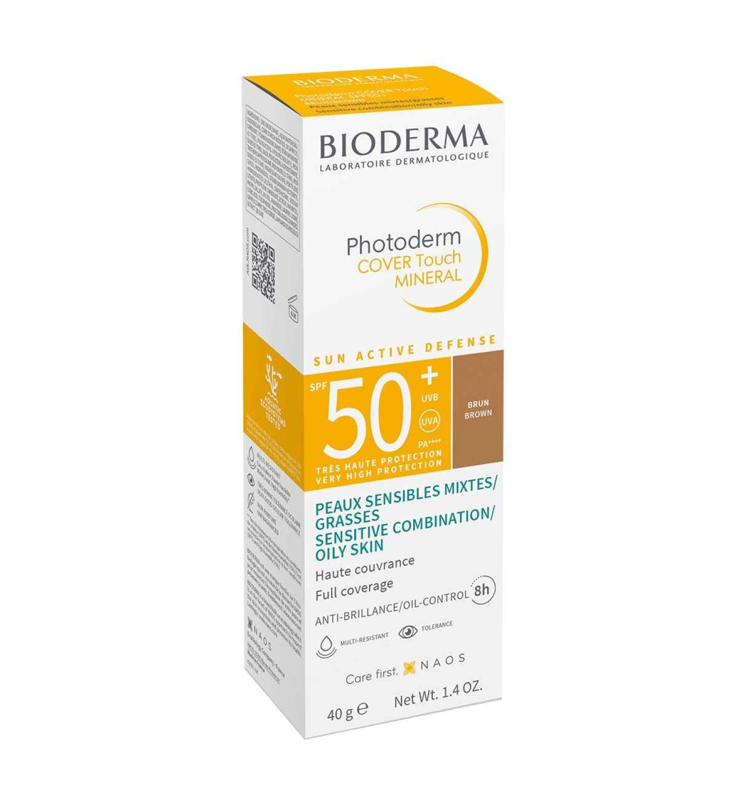  Bioderma Photoderm Bioderma Cover Touch SPF50+_ Brown - 40g - Buy Online on GoSupps.com