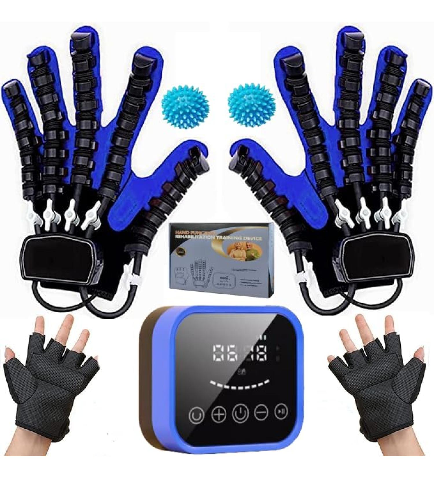 (Left+Right) Hand Recovery Gloves Hand Therapy Equipment For Hand Function Rehabilitation Rehabilitation Equipment Robotic Glove Robotic Hand Glove For Finger Rehabilitation. Left+Right-XL - Buy Online on GoSupps.com