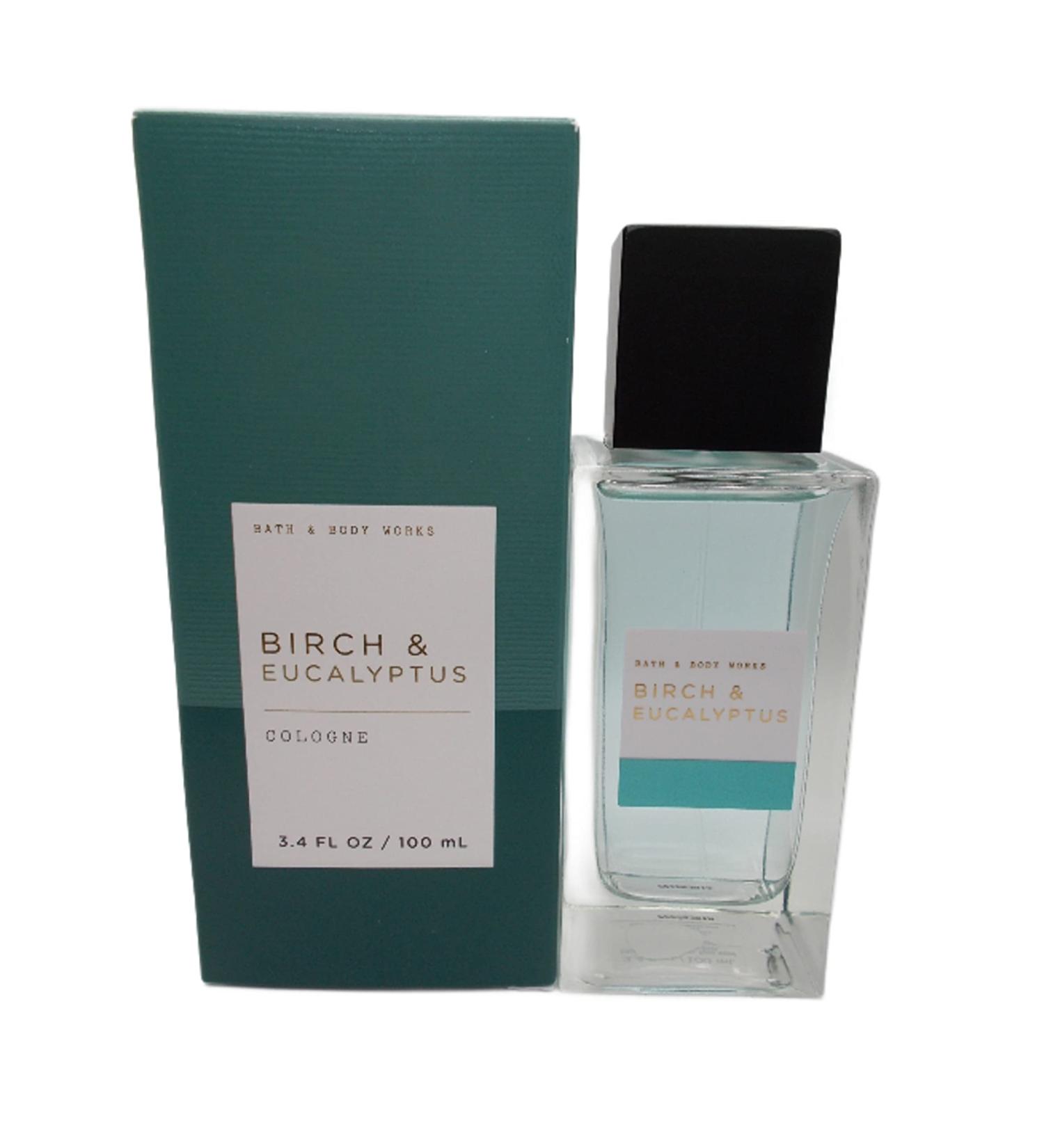Bath & Body Works Birch & Eucalyptus Cologne Men's Collection 3.4 Ounce (Birch & Eucalyptus) blue 3.40 Fl Oz (Pack of 1) 0.25 kilograms - Buy Online on GoSupps.com