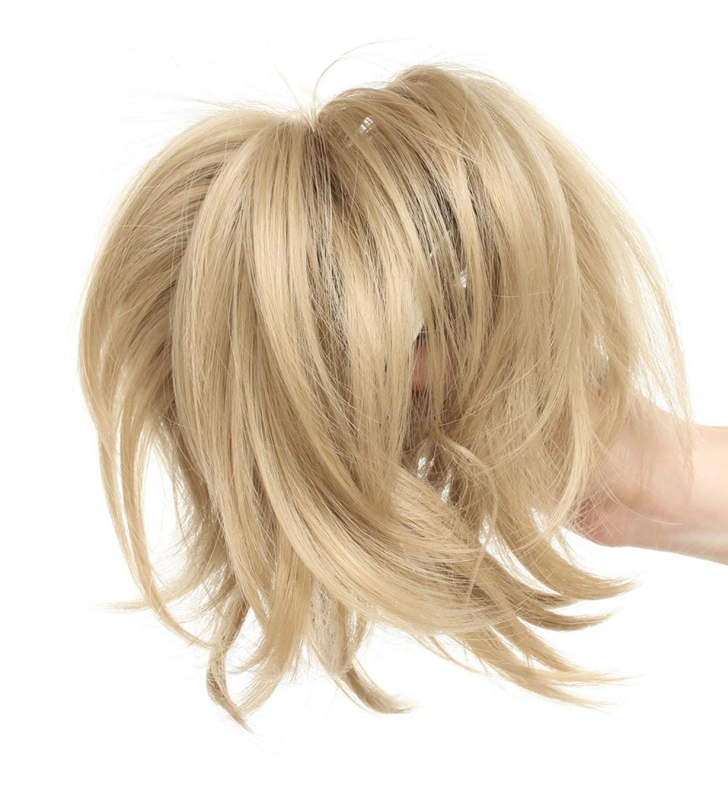 SEGO Ponytail Extension - Medium Blonde 12 (30cm) Braid Hairpiece with Butterfly Clip | Real Hair Like Quality | 95g - Buy Online on GoSupps.com