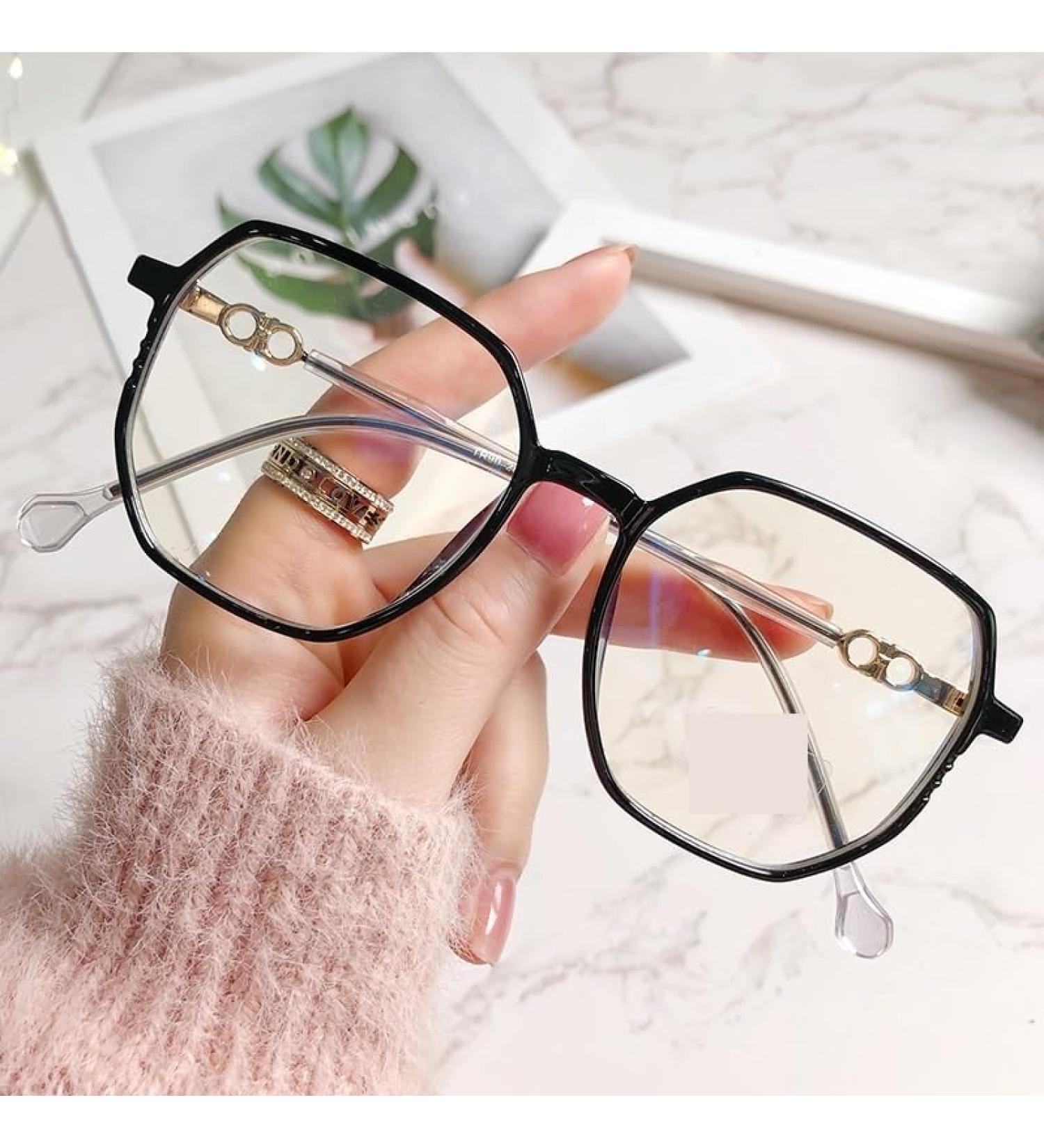 Fuqinqingoz Oversized Reading Glasses - Ultra-Light Anti-Blue Light Computer Glasses Glare-Free Square Design +150 Black Mirrored Lens - Buy Online on GoSupps.com
