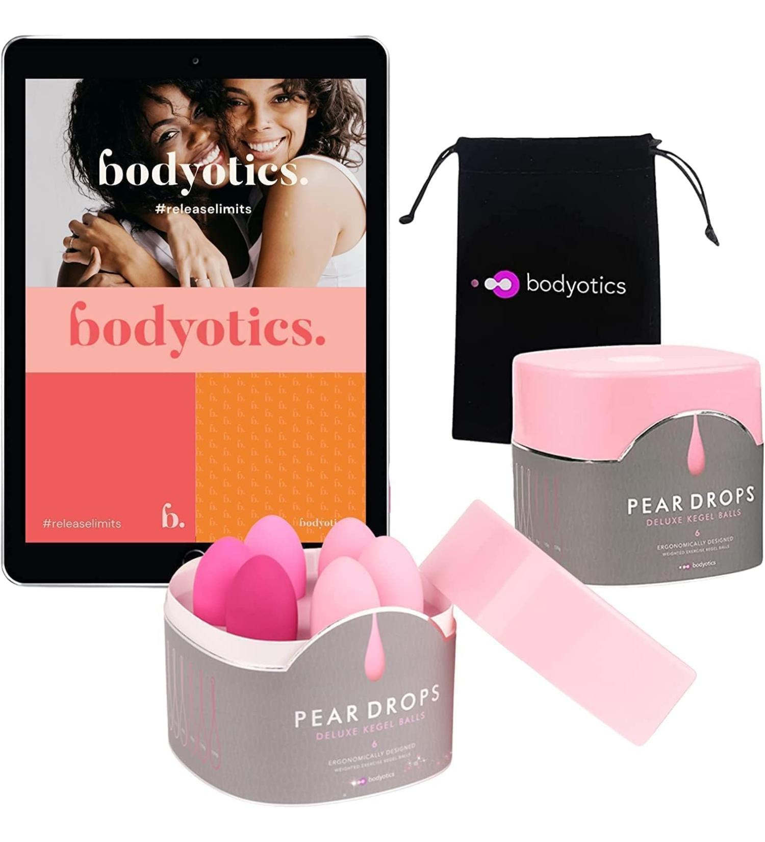 Bodyotics Pelvic Floor Trainer for Women - 2-Pack | Bladder Control Urinary Incontinence & Muscle Lift Relief - Buy Online on GoSupps.com