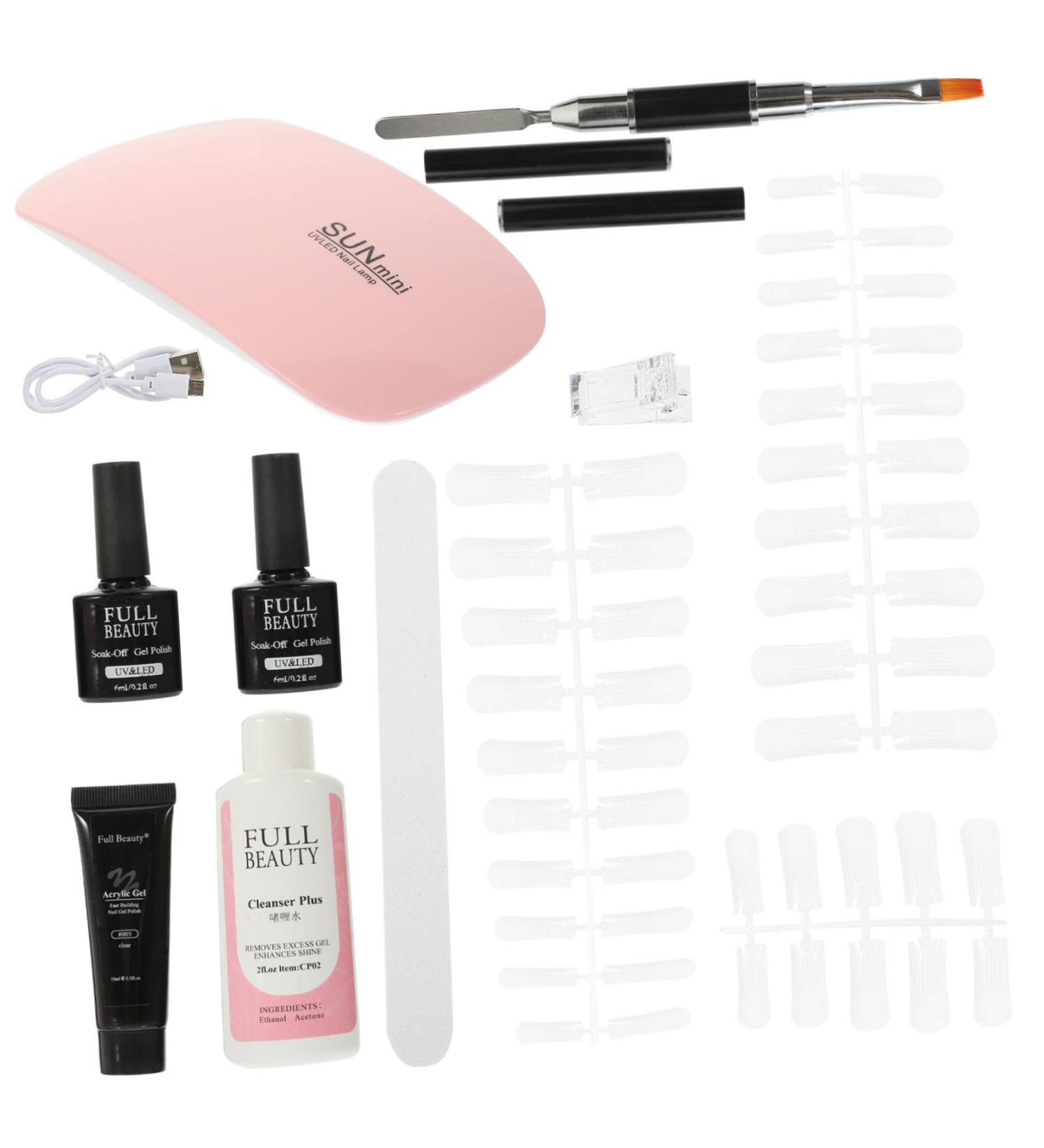 Gogogmee 1 Set Pieces Manicure Tools Set Gel Manicure Nail Tools Nail Extension Kit Nail Extension Tool Nail Extension Tips Nail Decor Kit Nail Strengthener Mini Nail Kit Mini Tools Plastic - Buy Online on GoSupps.com