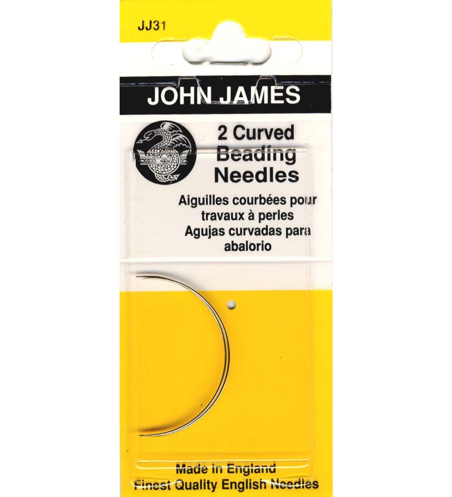 Notions - In Network Curved Beading Needles-2/Pkg