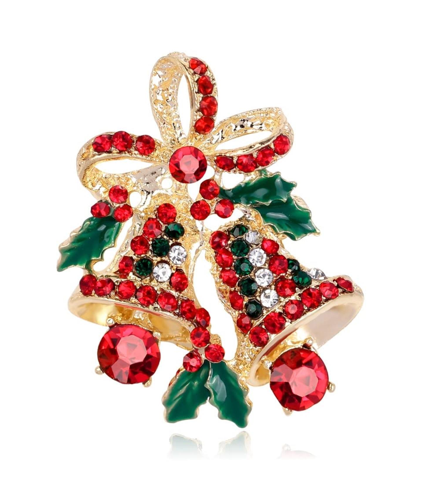 WIPPWER Pin Jewelry Gifts for Women Cute Inlaid Rhinestone Christmas Brooches for Women Creative Colorful Boots Snowman Pins Party Accessories Sweater Jewelry Brooches & Pins - Buy Online on GoSupps.com