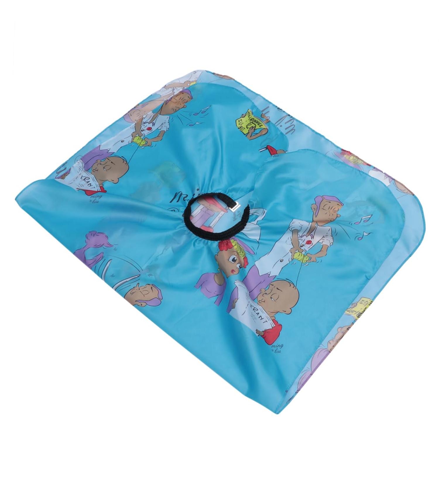 DOITOOL Children's Hair Cutting Cloth Toddler Shawl Hair Dye Pongee Material - Buy Online on GoSupps.com