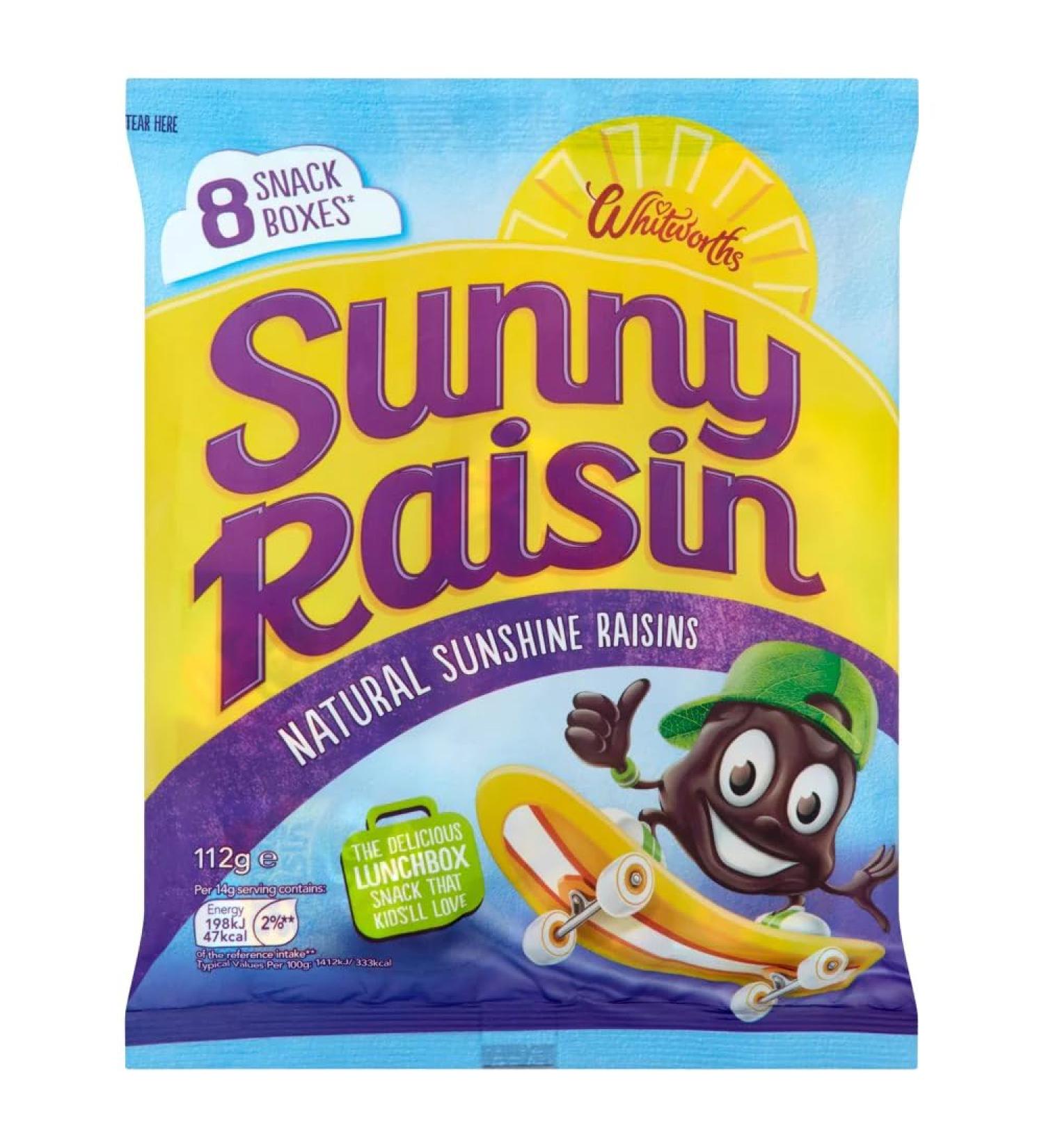 Whitworths Sunny Raisin 112g-Food