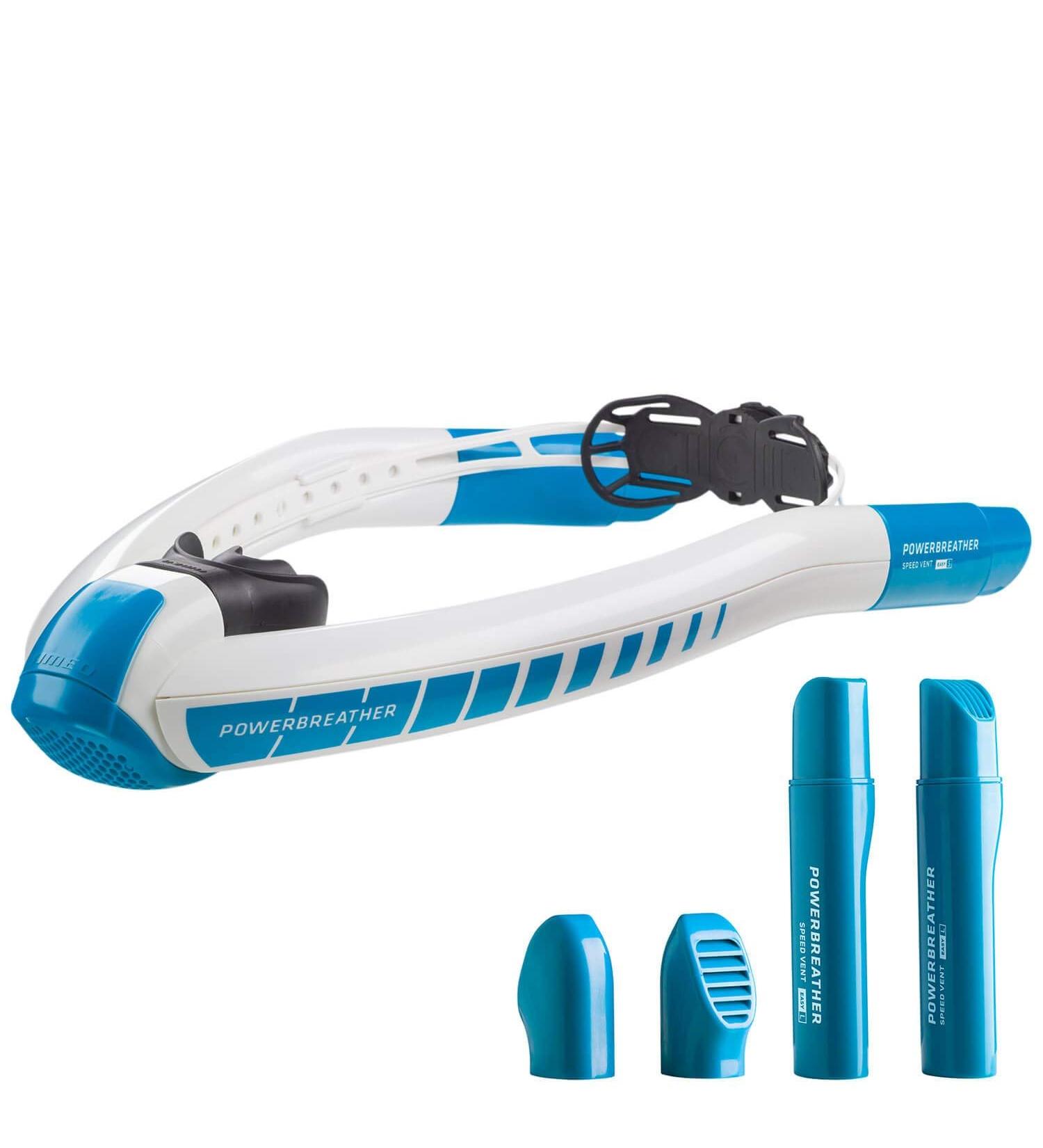 POWERBREATHER Wave Snorkel - Enhanced Breathing Experience for Swimmers - Buy Online on GoSupps.com