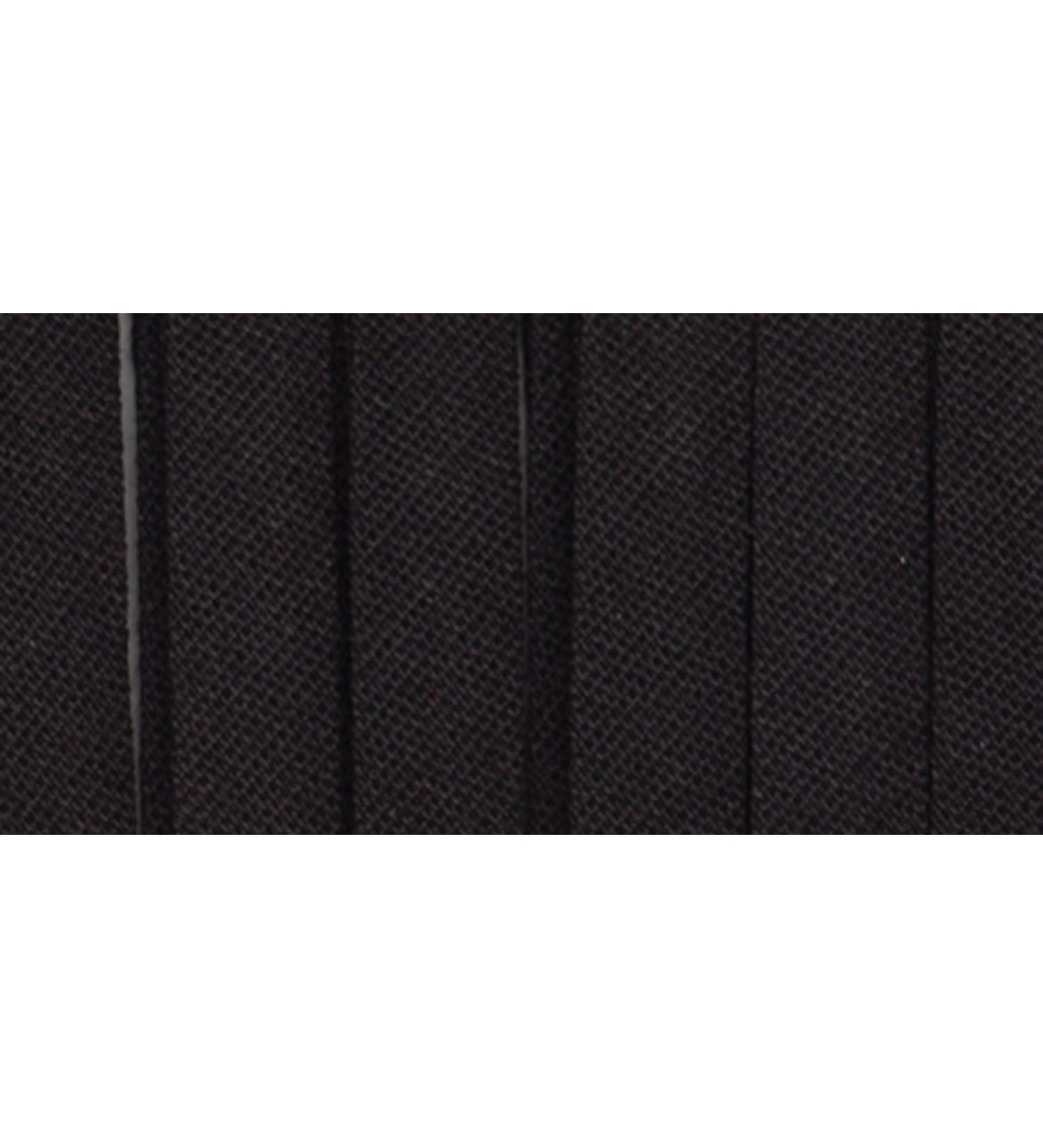 Wrights 117-201-031 Double Fold Bias Tape  Black  4-Yard