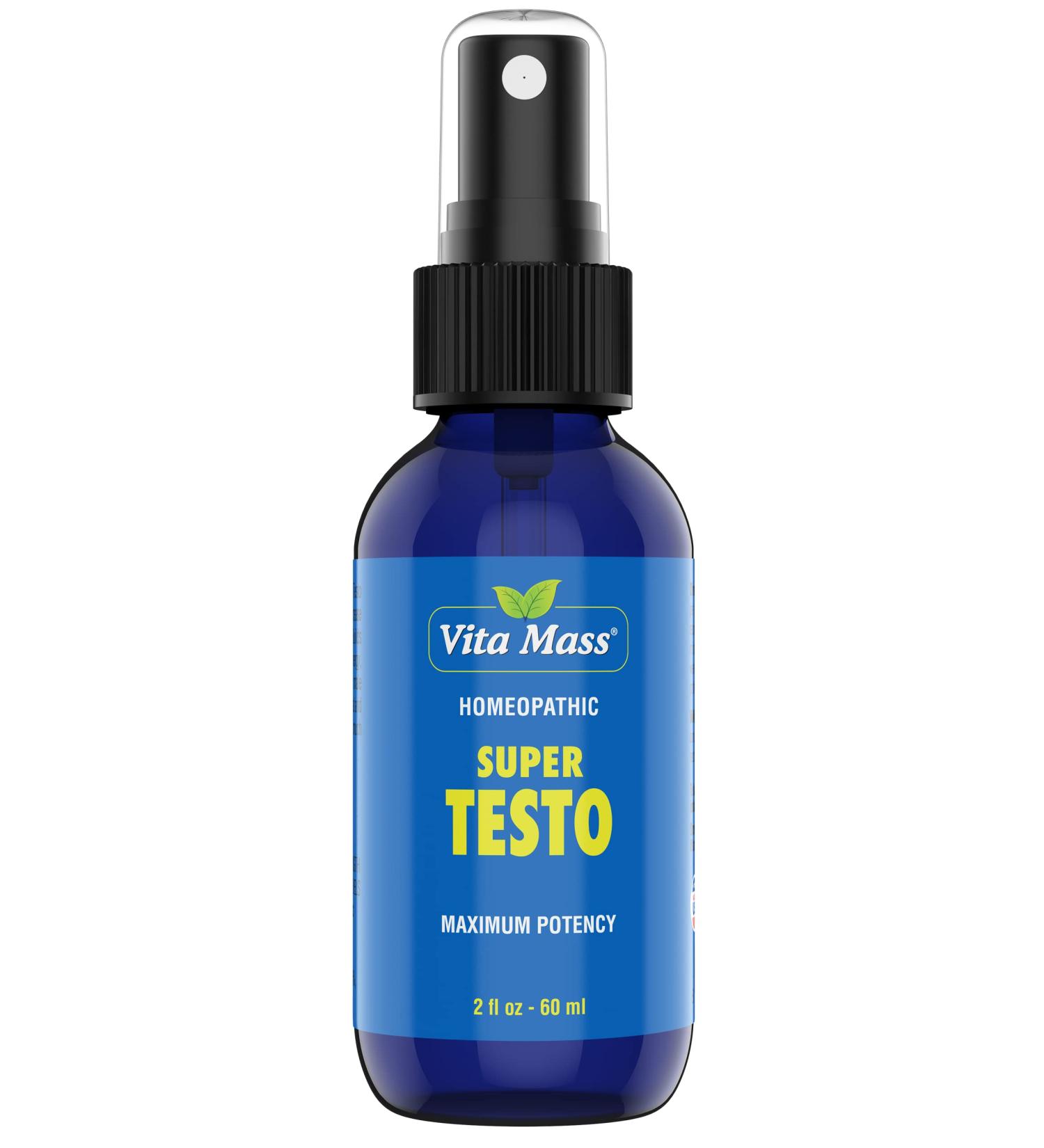 Buy Homeopathic SuperTestosterone - Fast Acting Oral Spray - Doctor Formulated 2 oz (60ml) | International Shipping Available - Buy Online on GoSupps.com