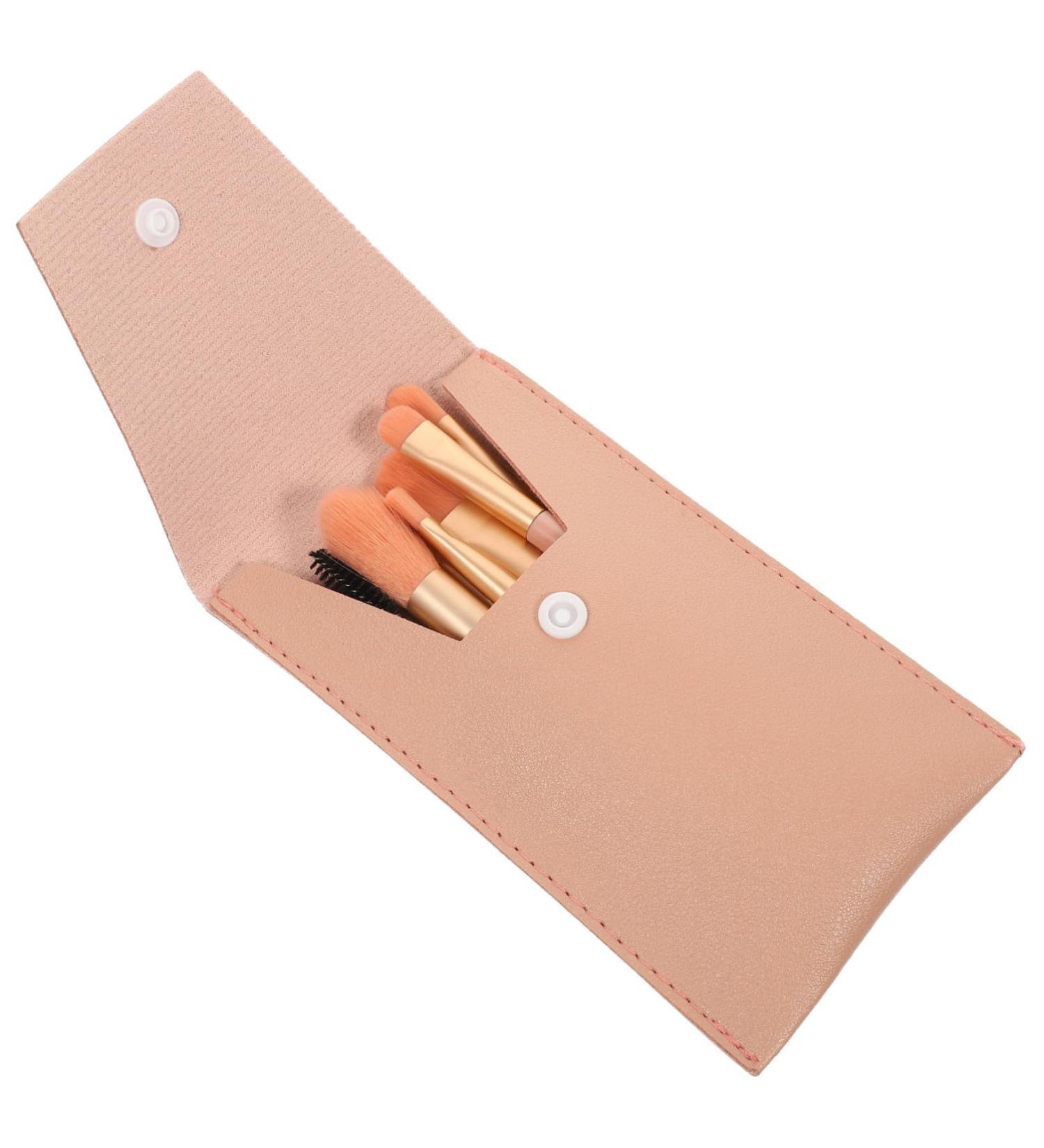 MAGICLULU 1 Set Travel Makeup Brushes Suit Women s Suits Mini Brush Make up Brush Professional Makeup Brush Powder Applicator Brush Beauty Kit Pink Wood Miss Cosmetics Wooden Handle 9x3x1.6cm Pink - Buy Online on GoSupps.com