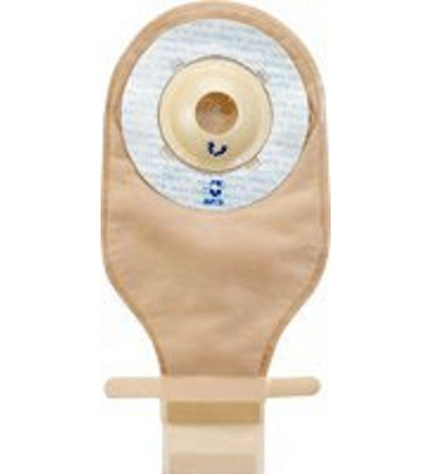 Marlen - UltraLite - 1-pc Pre-Cut Drainable Pouch w/Deep Skin Shield Kwick-Klose II Fastener 7/8" Opening 9"Lx5-3/4"W