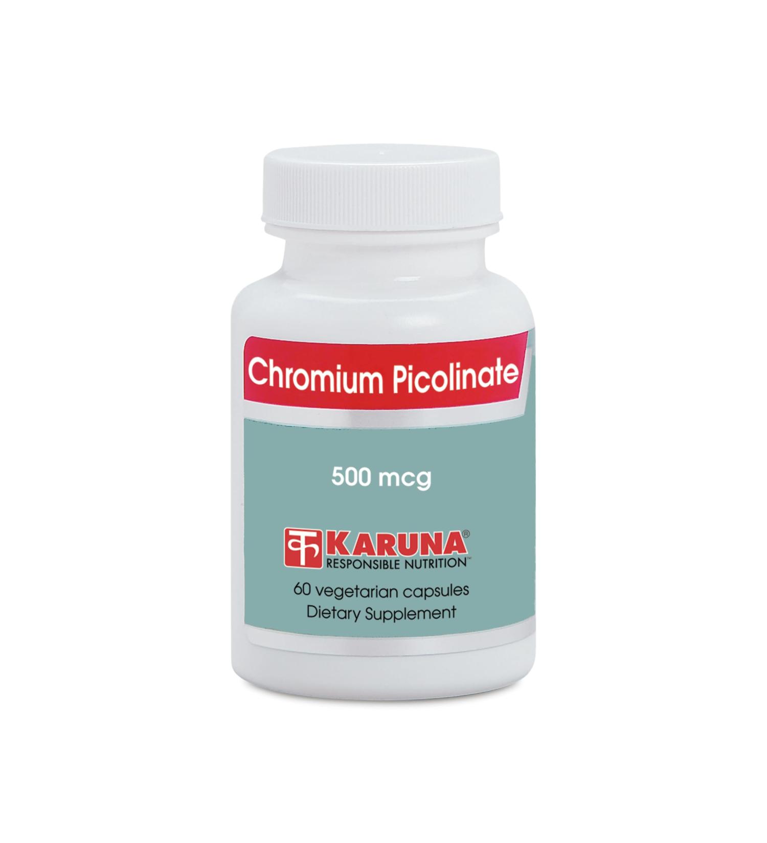 Chromium Picolinate 500mcg 60 Vegetarian Capsules