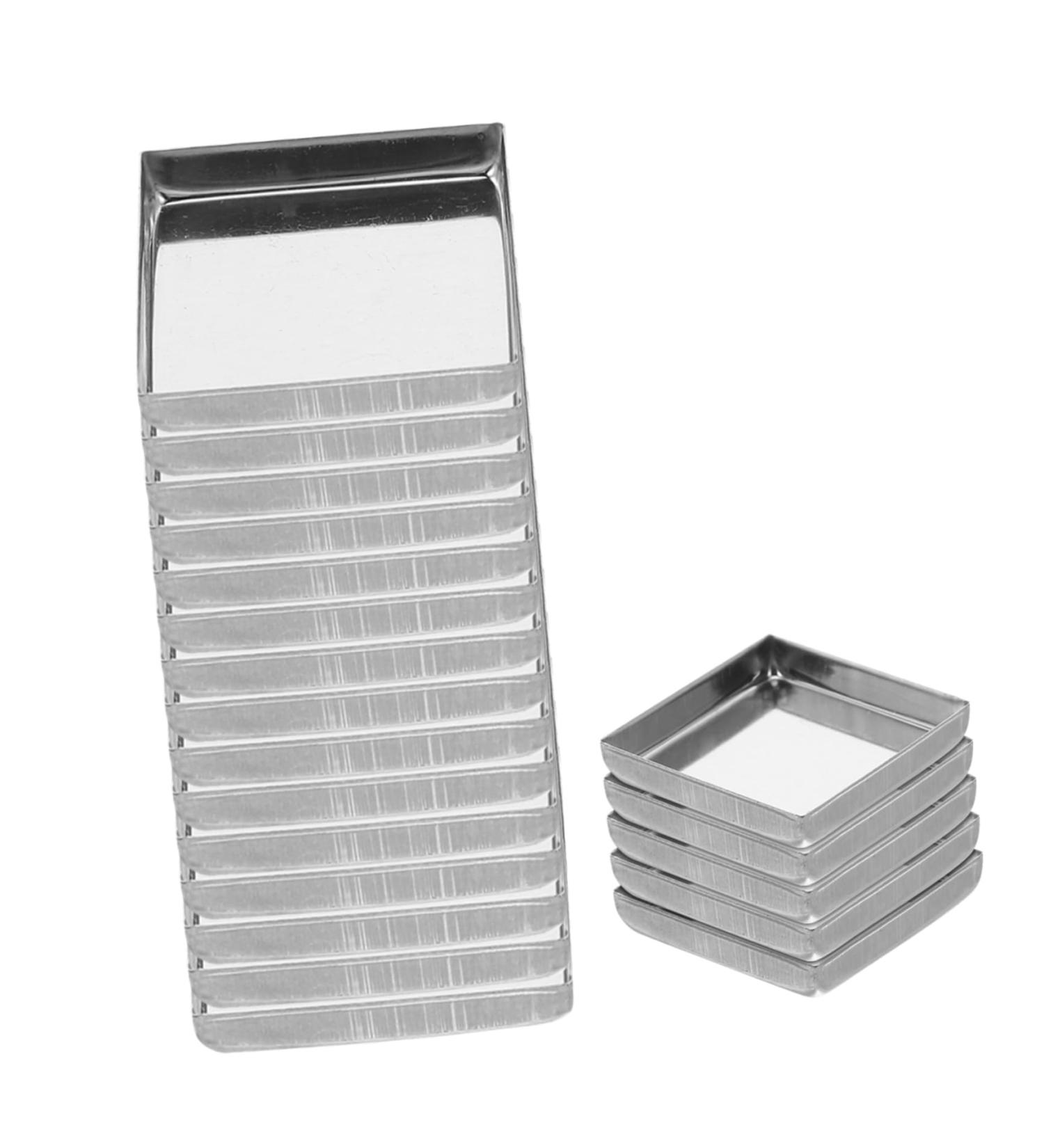 20pi ces Palette De Maquillage M tal Pots Vides Fer Pots Cosm tiques De Bo te De Recharge De Maquillage Diy Pour Blush Poudre Fards Paupi res Compacts Et Organisateur - Buy Online on GoSupps.com