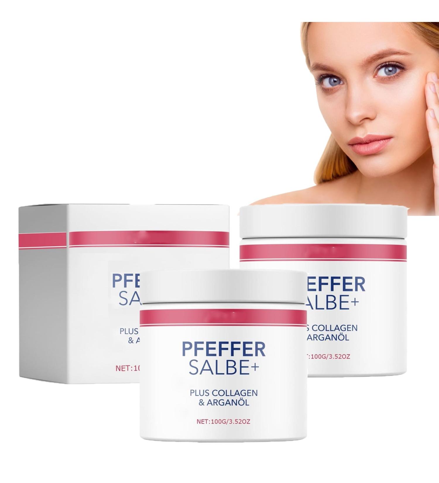Pepper Ointment Plus - Browning Treatment Cream with Collagen & Argan Oil 100ml (2PC) | International Shipping Available - Buy Online on GoSupps.com