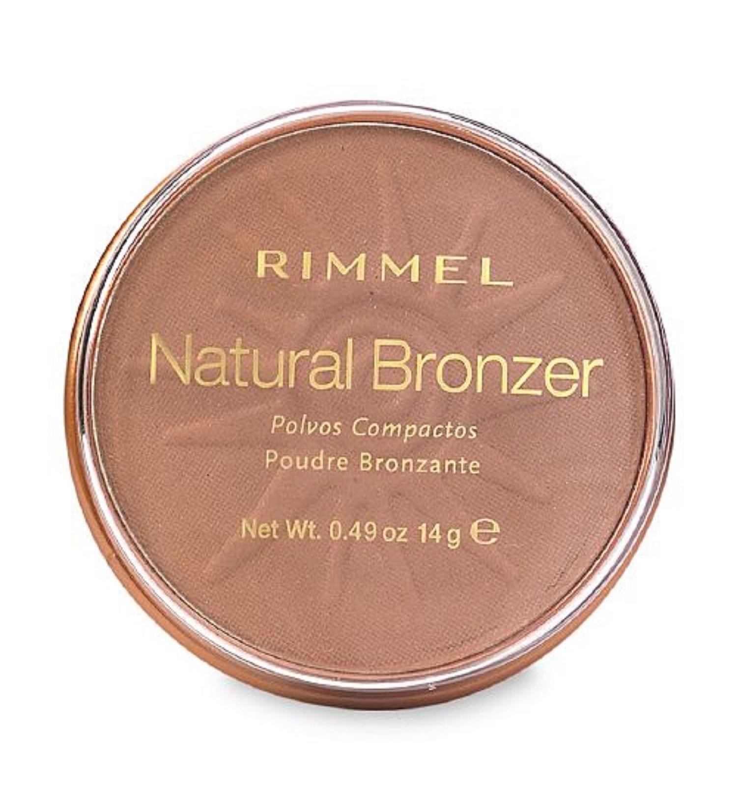 Rimmel London Natural Bronzer Sun Bronze 022 0.49 oz (Pack of 2) Bronze 0.49 Ounce (Pack of 2)