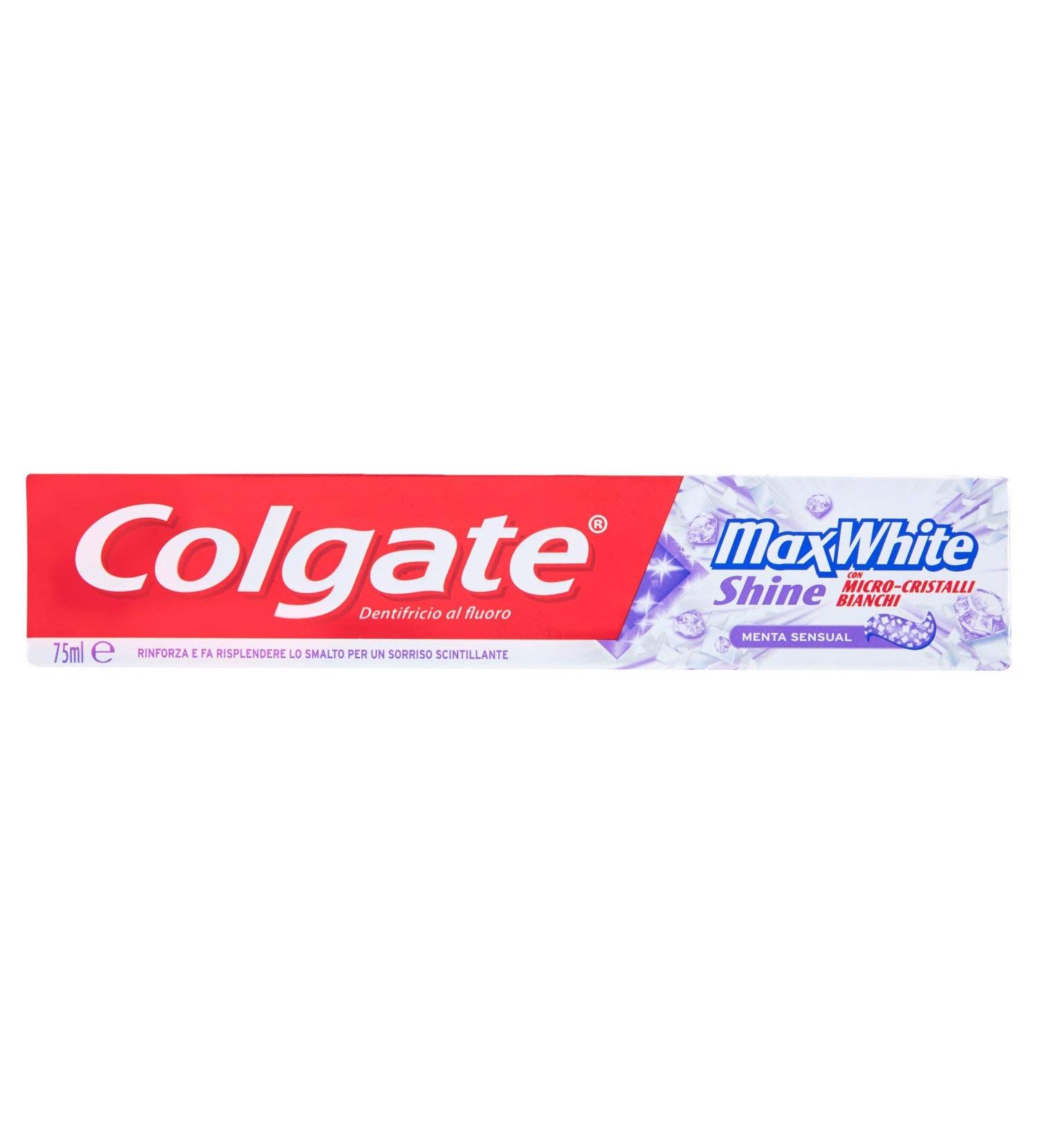 Colgate - Fluoro Toothpaste with White Micro-Crystals - 75 ml - Buy Online on GoSupps.com