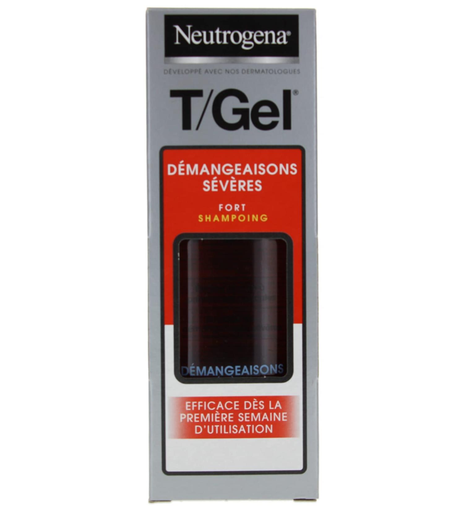 Neutrogena Neutrogena T/Gel Intense Itching Shampoo Removes Dandruff from the First Week 150 ml