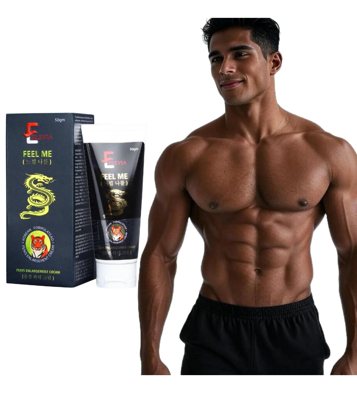 Elevia Feel Me Cream Gel For Men To Get Bigger Dicks - Buy Online on GoSupps.com