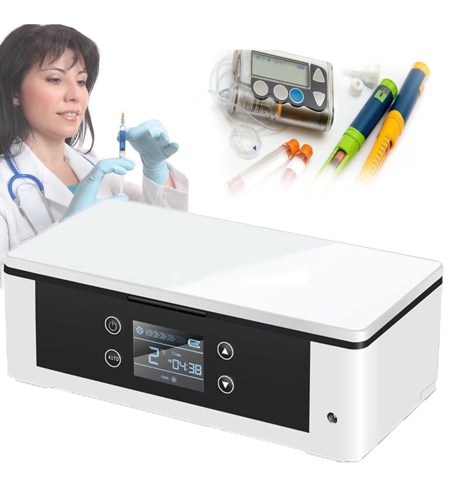 Portable Insulin Cooler Box - Travel Drug Cooler | USB Charging | 10200mah | 24 Hours Standby - Buy Online on GoSupps.com