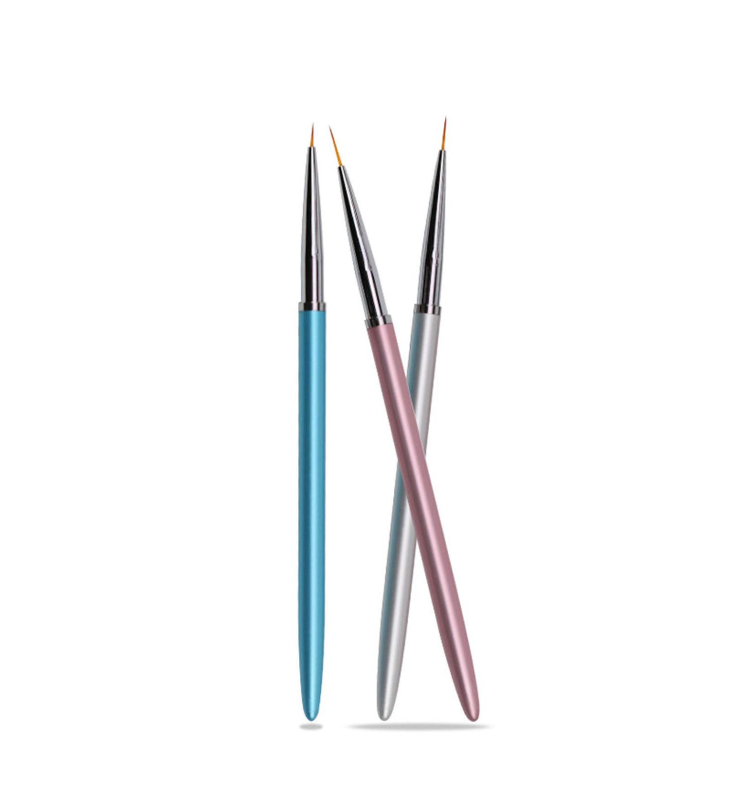 3-Piece Nail Art Tool Set | Dotting Tools & Drawing Pens for Manicure | International Shipping - Buy Online on GoSupps.com