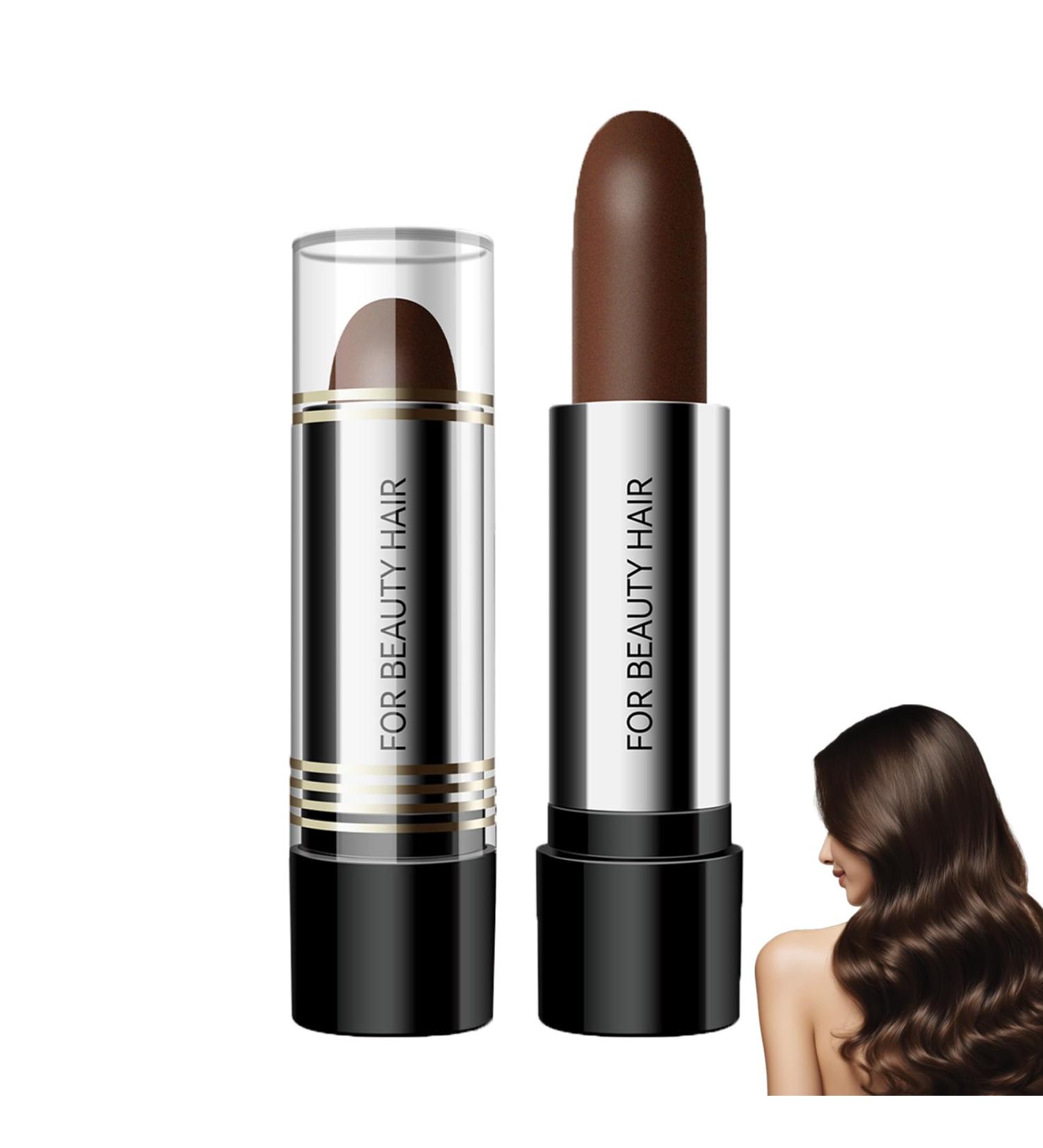 Root Cover Up Stick - Couverture instantan e des cheveux gris - Stick de coloration marron - Correcteur naturel pour racines et c t s - Formule v g tale - Facile utiliser - Buy Online on GoSupps.com