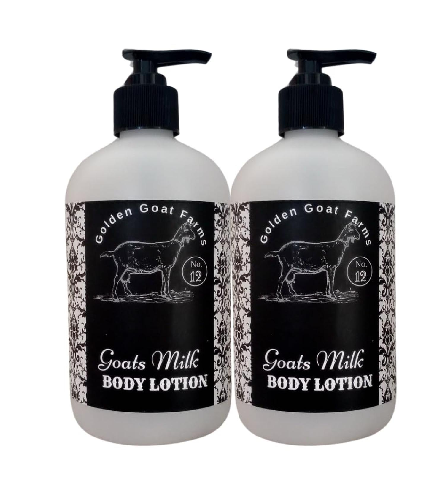 Golden Goat Farms Honeysuckle Pear Scented Body Lotion with Goat's Milk 12 Oz (2 Pack) - Buy Online on GoSupps.com