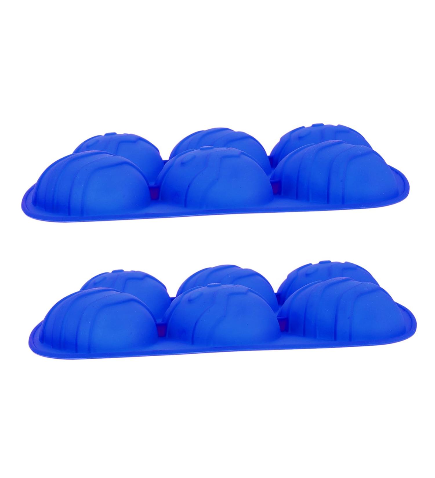 DECHOUS 2 Pcs Six Egg Mold Silica Gel 3D Gift Biscuit - Buy Online on GoSupps.com