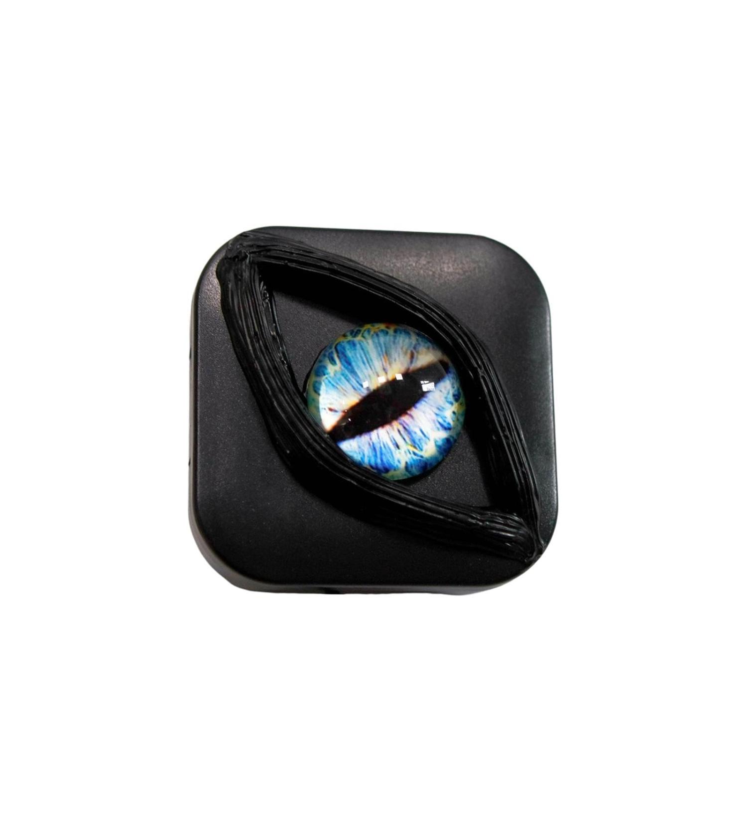 Milage Portable Mini Contact Lens Holder - Halloween Gifts & Light Blue Storage Box for Women & Girls - Daily Office Use - Buy Online on GoSupps.com