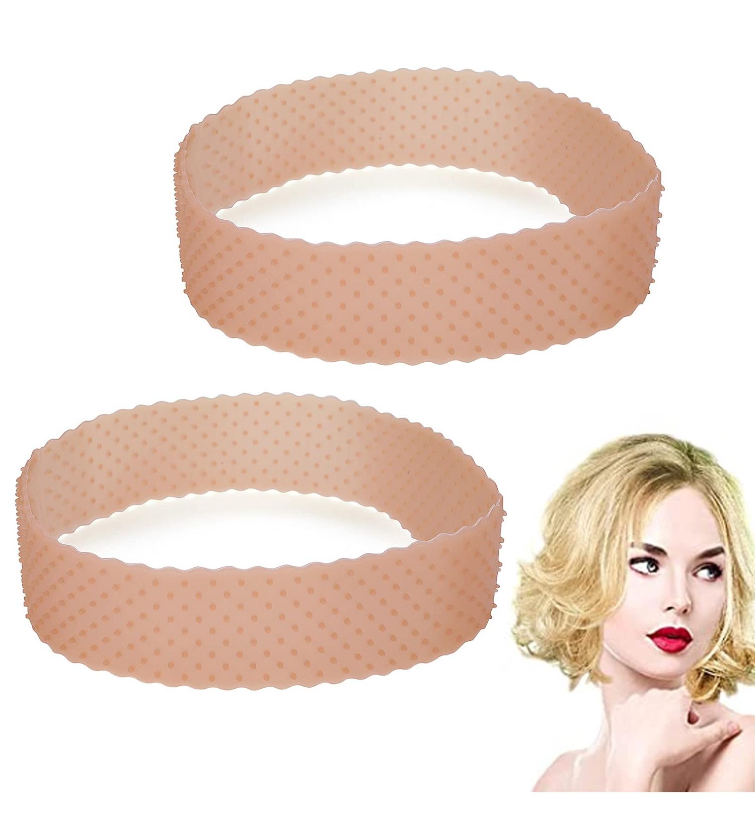 Molain 2-Piece Slip-Resistant Wig Handlebar - Durable Silicone Elastic Hair Bands for Women & Men (Dark Brown) - Wig Fix Accessories - Buy Online on GoSupps.com
