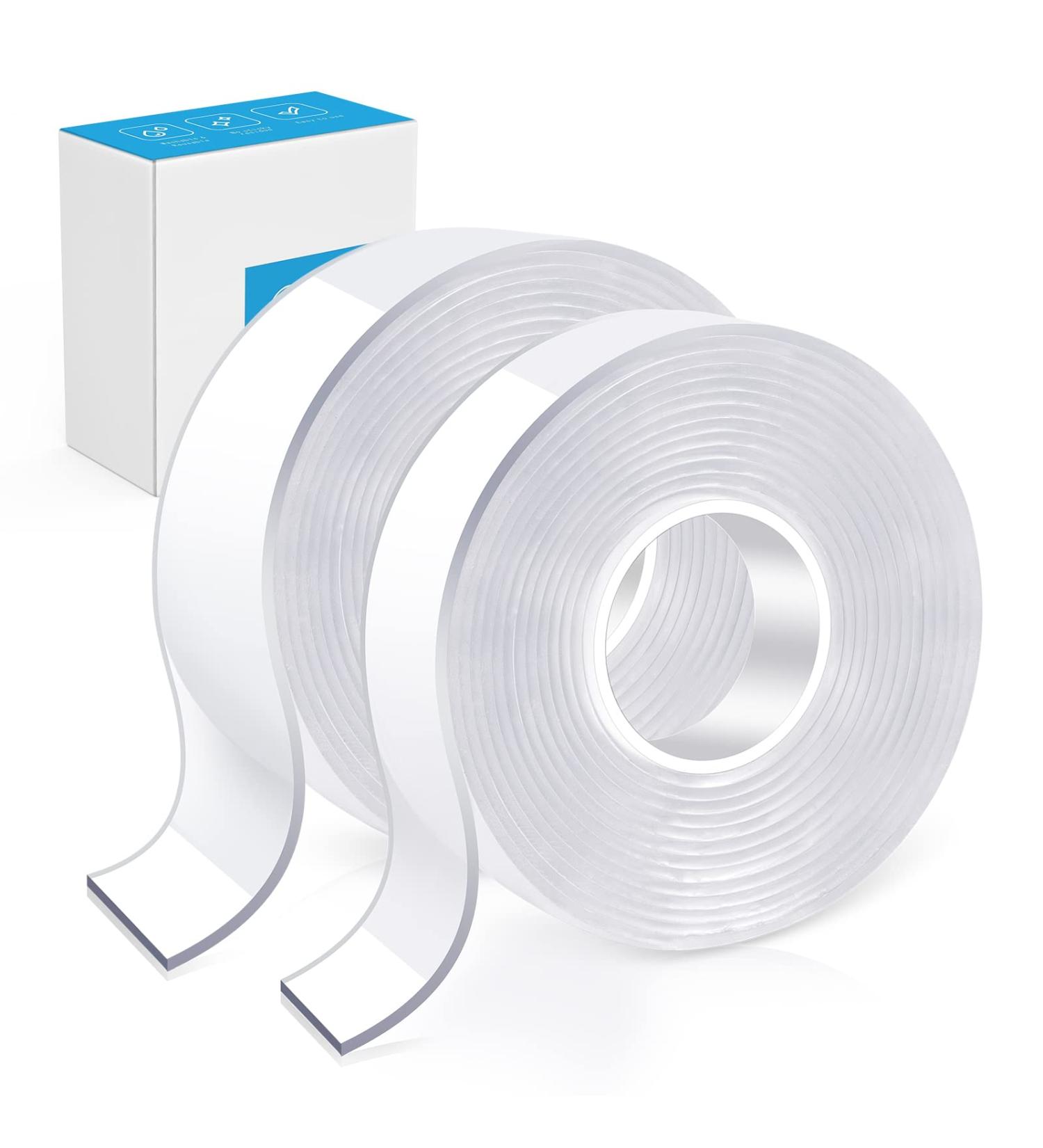 DAGONGREN Double Sided Mounting Adhesive Tape (2 Pack, 19.7FT) - Heavy Duty Double-Sided Tape with Two Widths - Buy Online on GoSupps.com