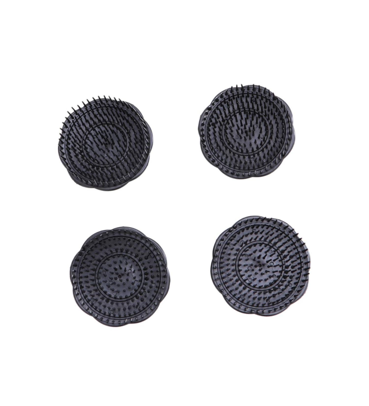 UKCOCO Scalp Care Set 4Piece Hair Shampoo Brush With Dense Spikes For Hair Growth And Relaxation - Buy Online on GoSupps.com