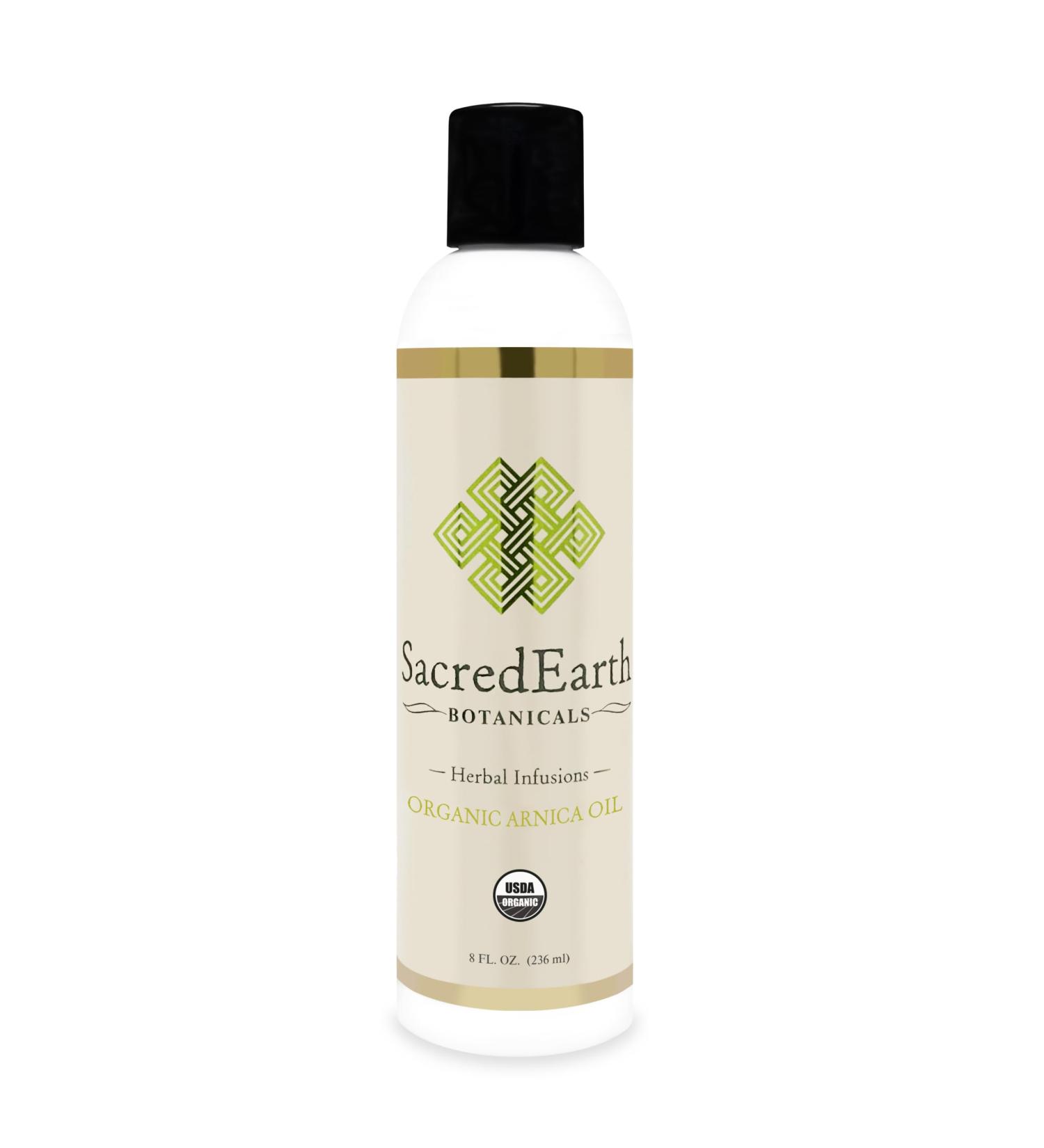 Sacred Earth Botanicals Organic Arnica Oil Infusion 8oz