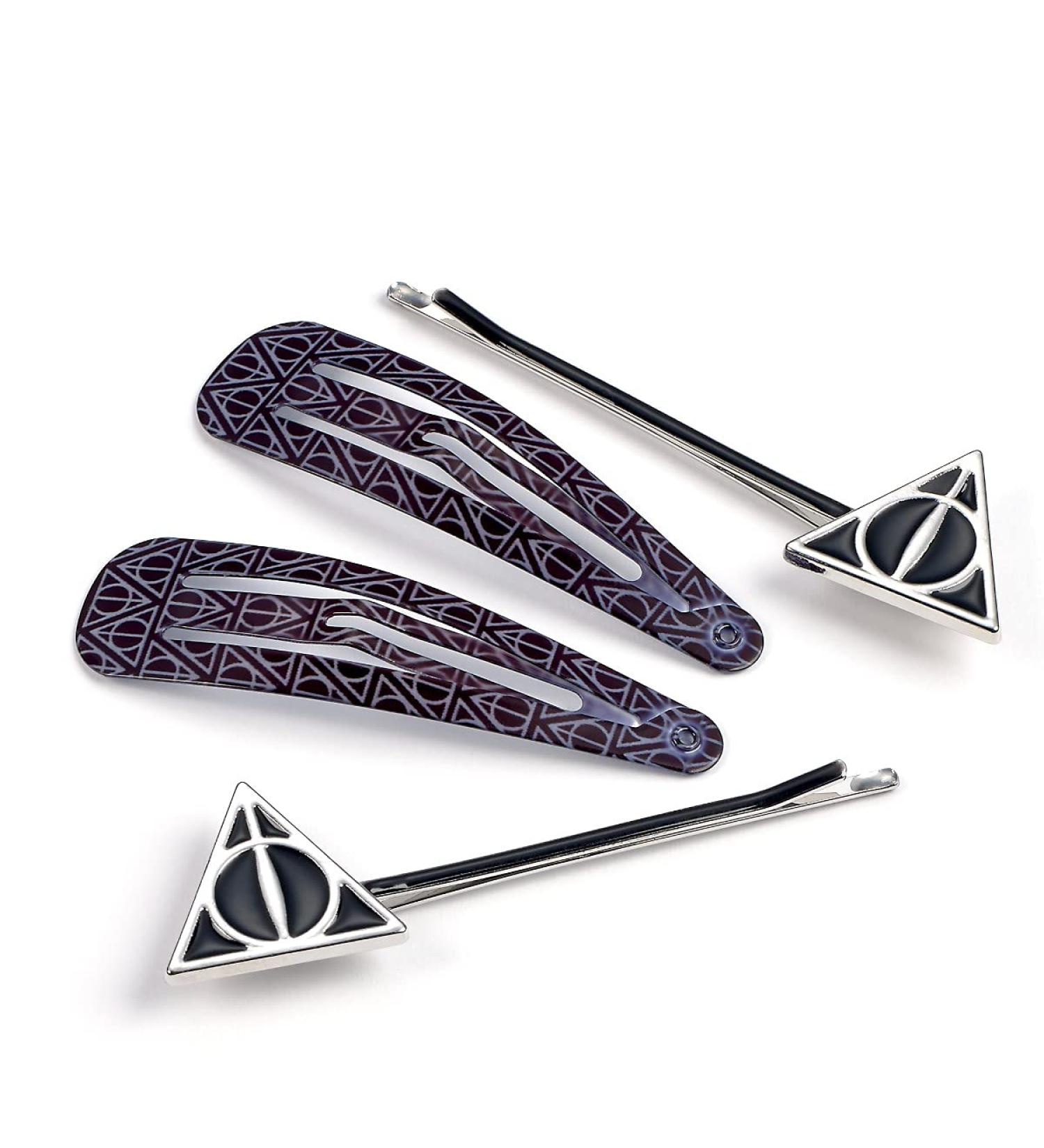 The Carat Shop Hair Clip with Harry Potter Deathly Hallows