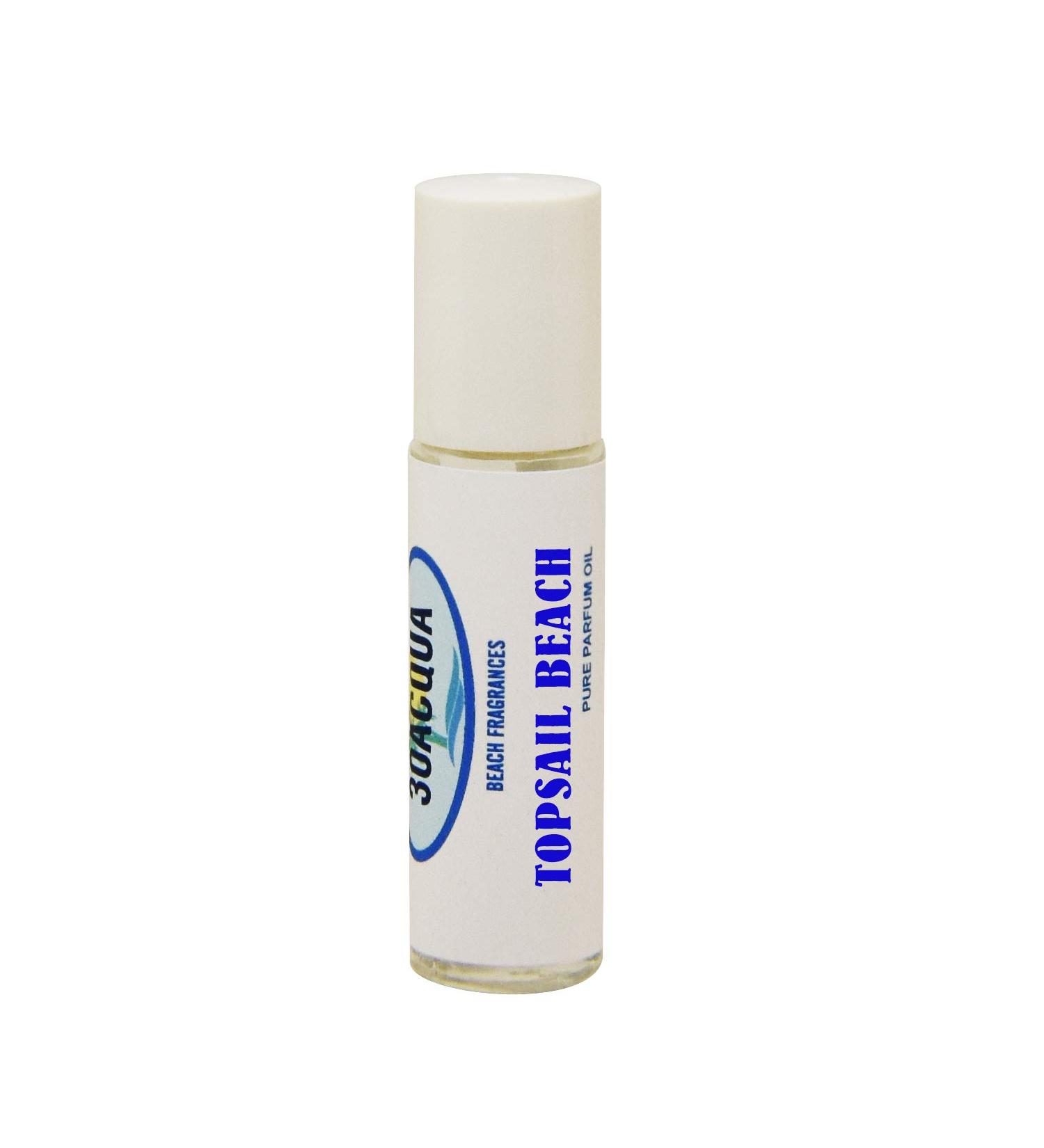 Topsail Perfume Oil for Men and Women - Fresh Aquatic Marine Accords 10ml Roll on (Top Sail Beach) - Buy Online on GoSupps.com