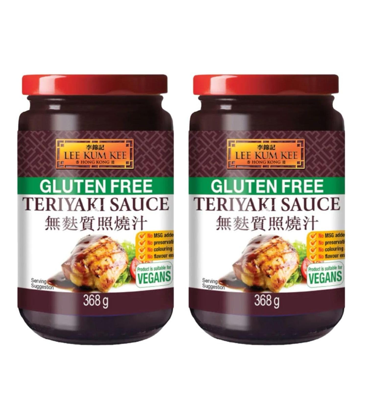 Lee Kum Kee Gluten Free Teriyaki Sauce for Marinade Stir Fry & Dipping Sauce 368g (Pack of 2) VEGAN - Buy Online on GoSupps.com