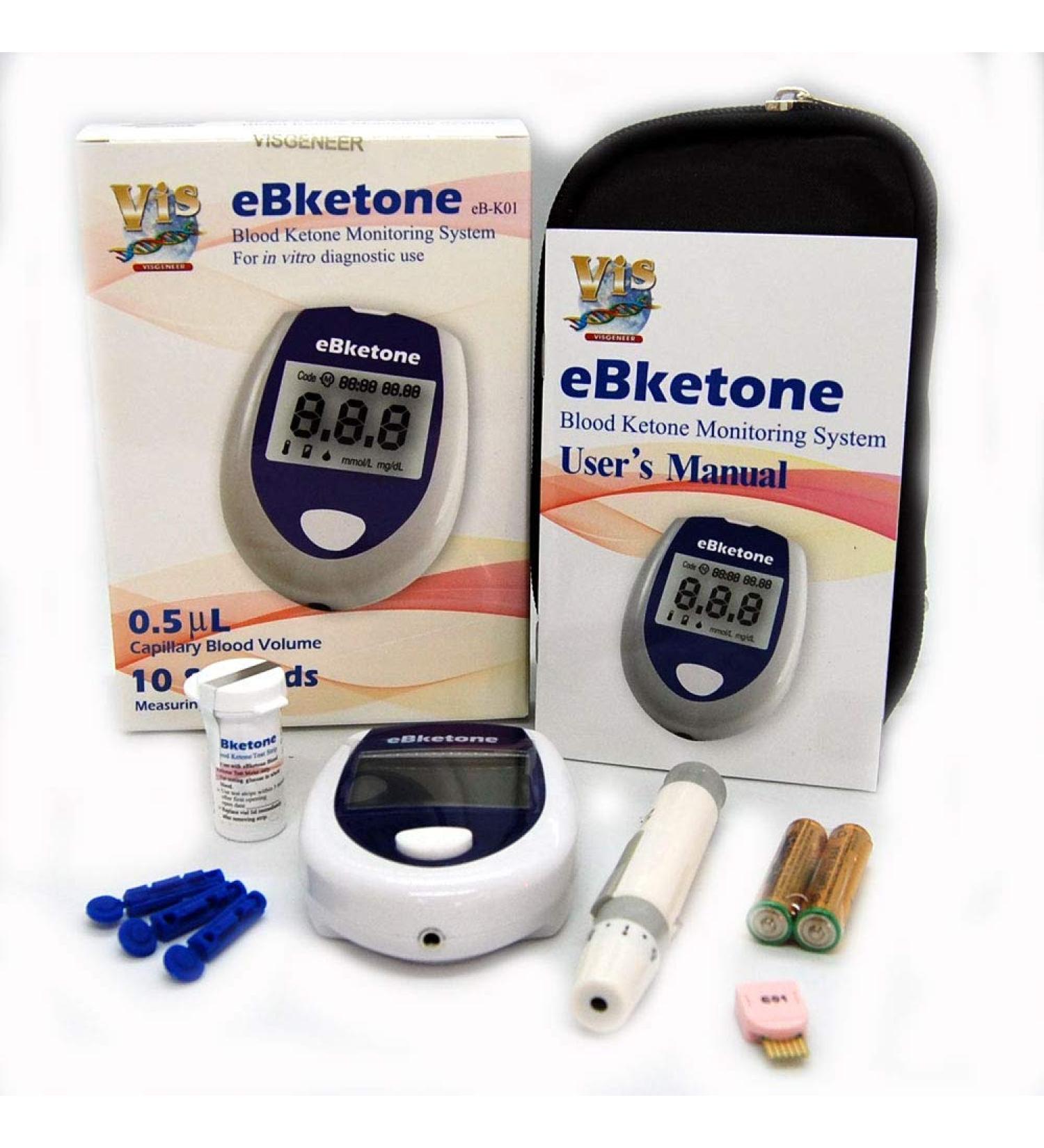 eBketone Ketone Digital Self-Test Meter